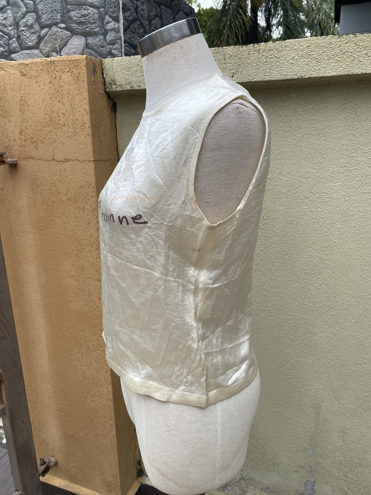 Designer vintage paco rabanne blouse Size M / US 6-8 / IT 42-44 - 3 Thumbnail