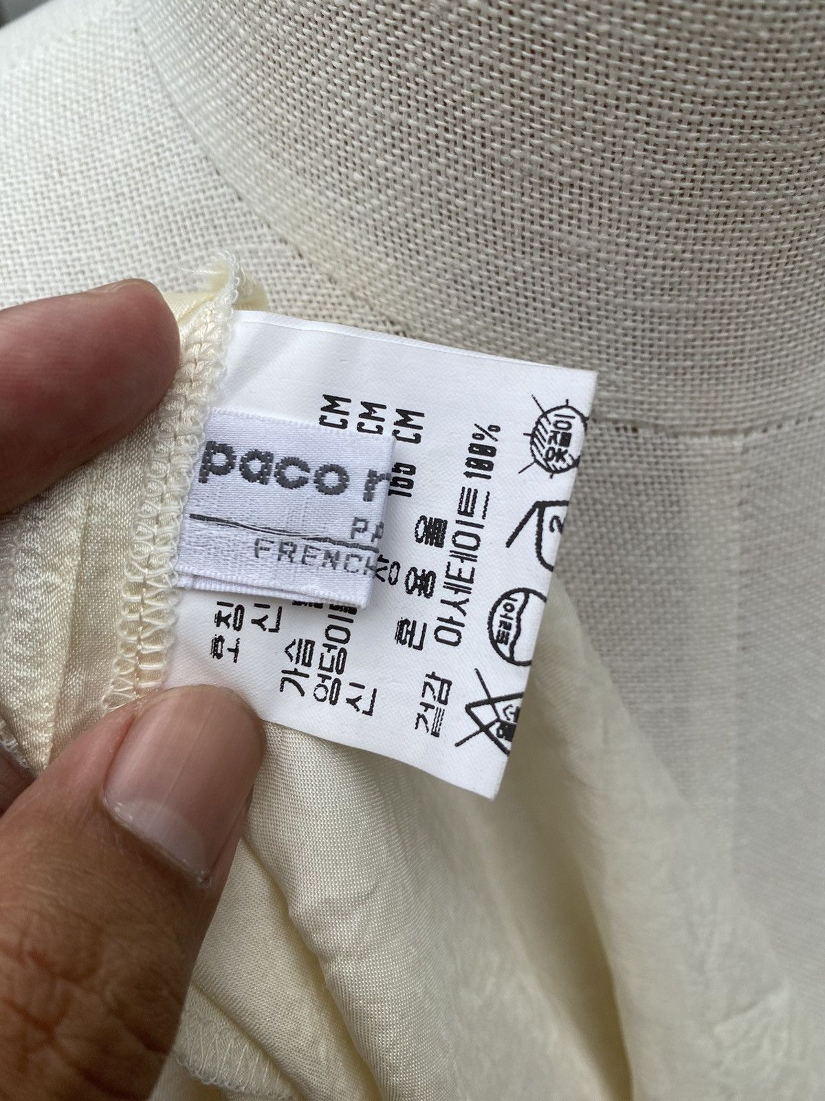 Designer vintage paco rabanne blouse Size M / US 6-8 / IT 42-44 - 7 Thumbnail