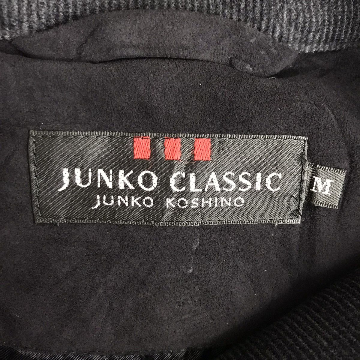 Vintage JUNKO CLASSICS By Junko Koshino Black BomberJacket Size US M / EU 48-50 / 2 - 5 Thumbnail
