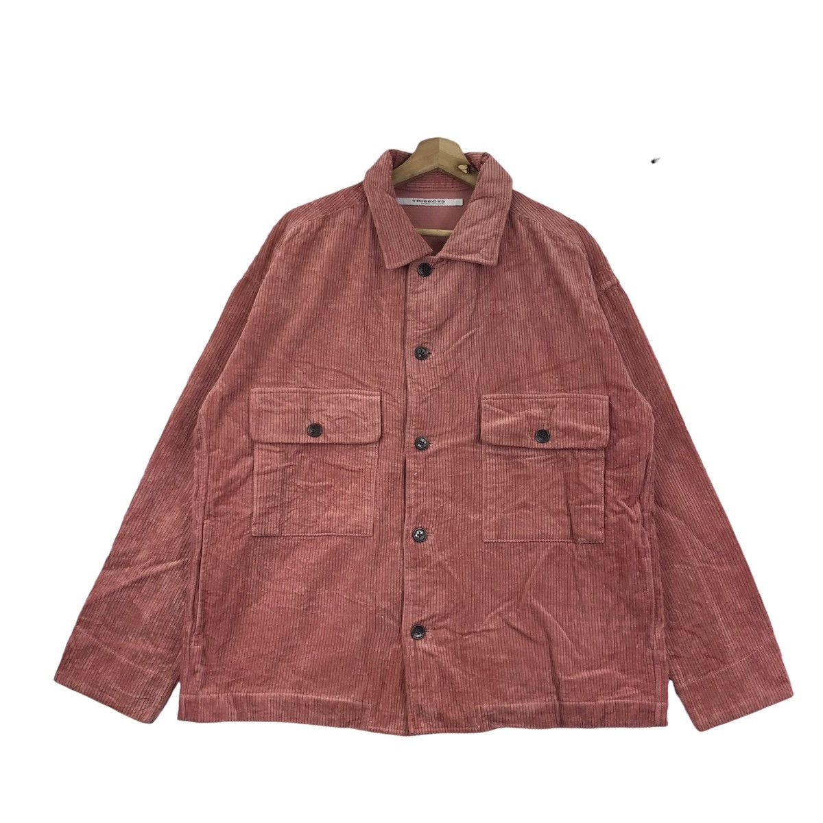 Journal Standard TRISECT2 JOURNAL STANDARD JapaneseBrand Pink Corduroy Jacket Size US L / EU 52-54 / 3 - 1 Thumbnail