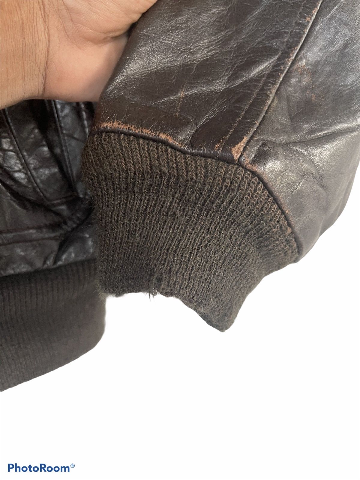 Sears VINTAGE SEARS BROWN 60s LEATHER JACKET USA Size US M / EU 48-50 / 2 - 9 Thumbnail