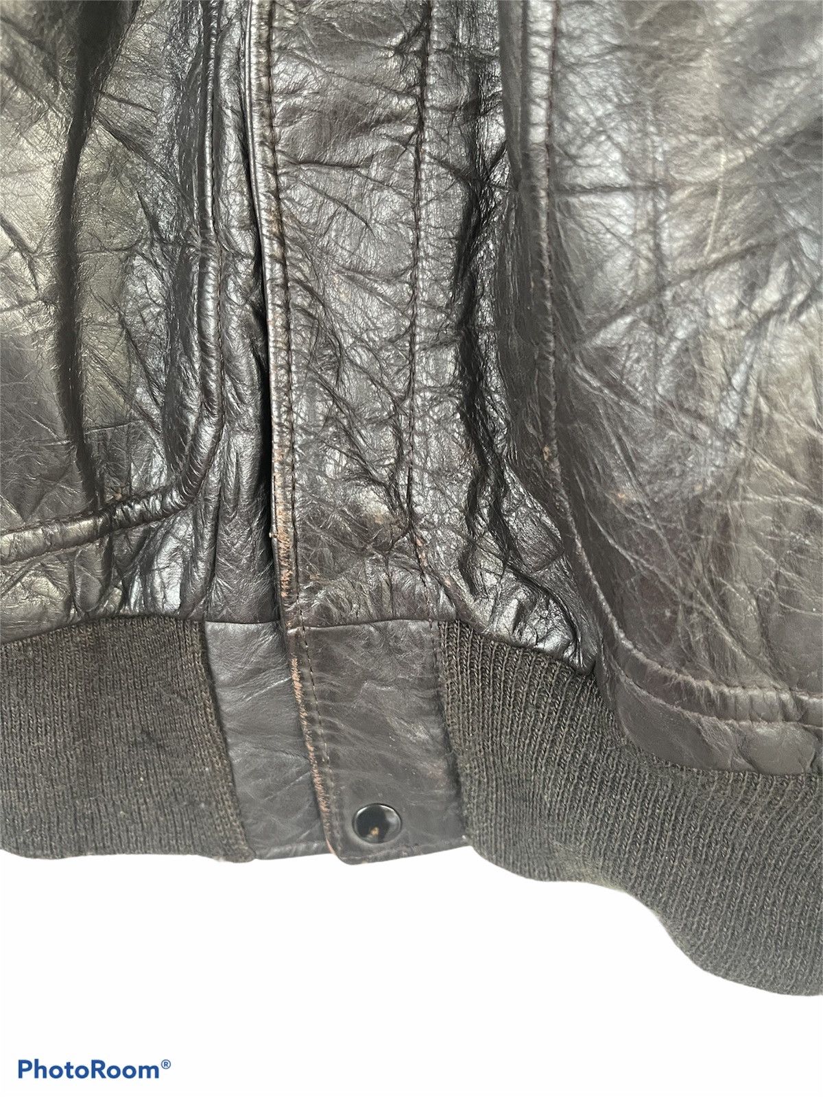 Sears VINTAGE SEARS BROWN 60s LEATHER JACKET USA Size US M / EU 48-50 / 2 - 8 Thumbnail