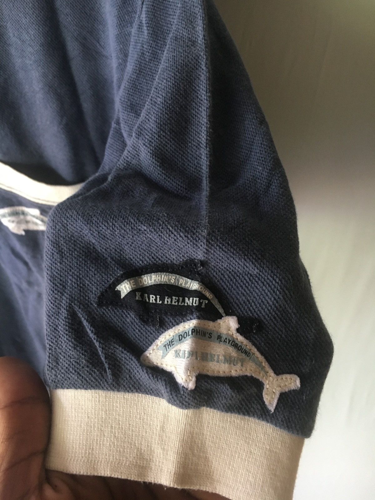 Japanese Brand KARL HELMUT BLUE SIZE L POLOS SHIRT JAPAN Size US L / EU 52-54 / 3 - 5 Thumbnail