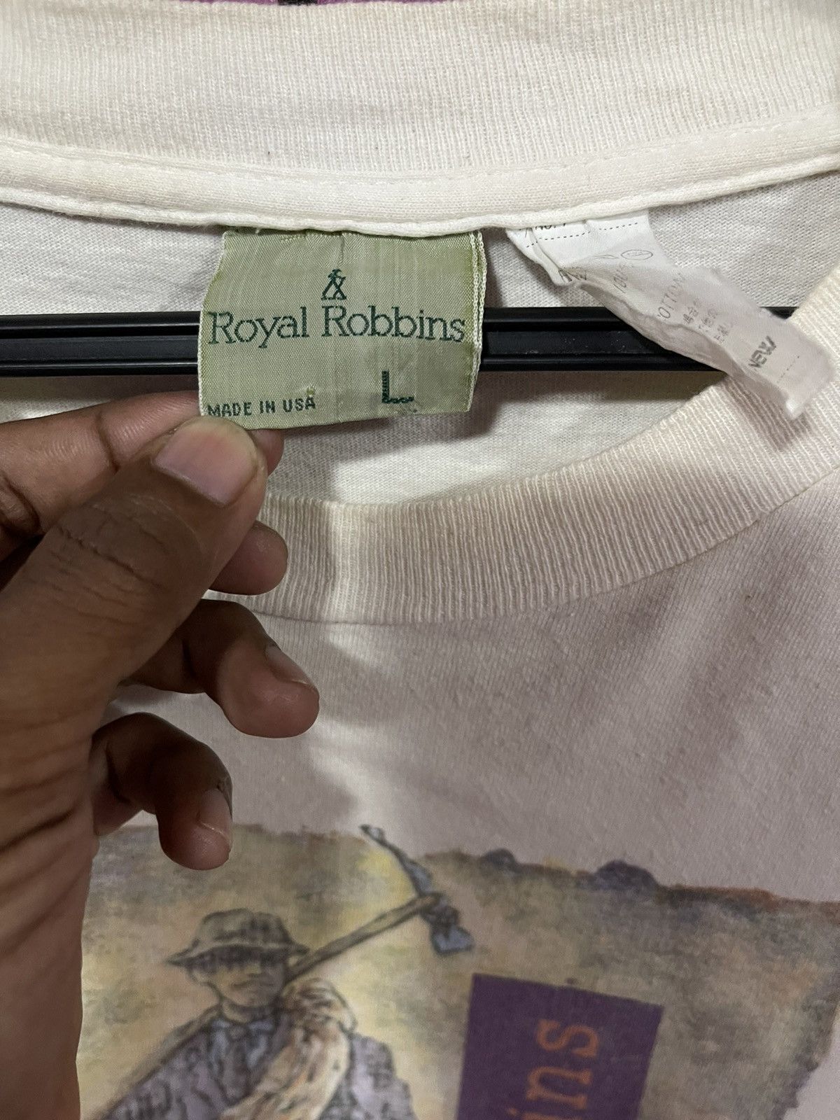 Vintage VINTAGE ROYAL ROBBIN 90s LONG SLEEVE USA Size US L / EU 52-54 / 3 - 3 Thumbnail