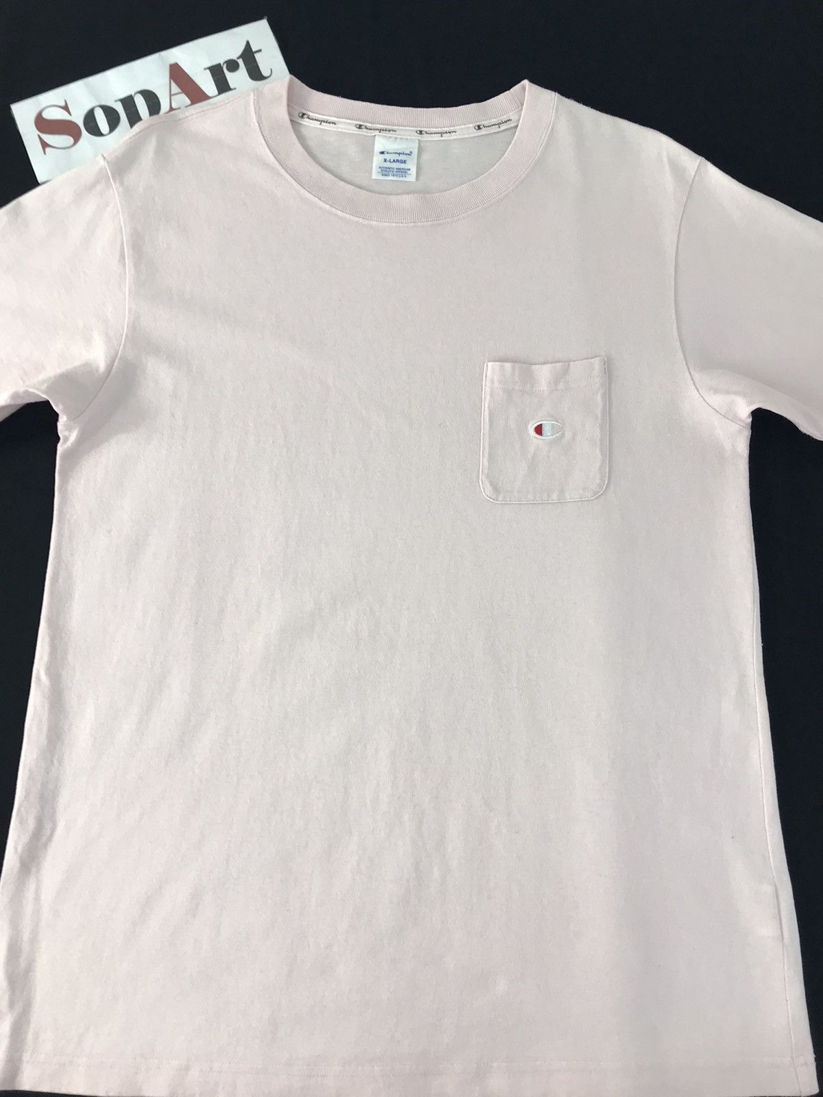 Champion × Japanese Brand Champion Simple Singgle Pocket Tee Size US L / EU 52-54 / 3 - 3 Thumbnail