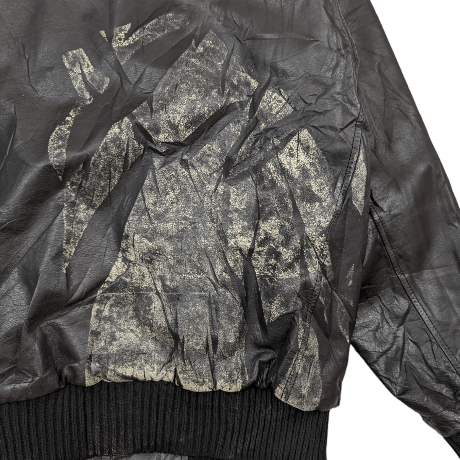 Japanese Brand Vintage 90's JAPAN Winter Cowhide Leather Jacket Size US M / EU 48-50 / 2 - 9 Thumbnail