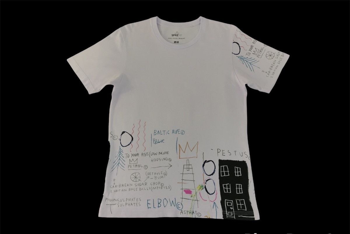 MEN SPRZ NY GRAPHIC T-SHIRT (JEAN-MICHEL BASQUIAT)