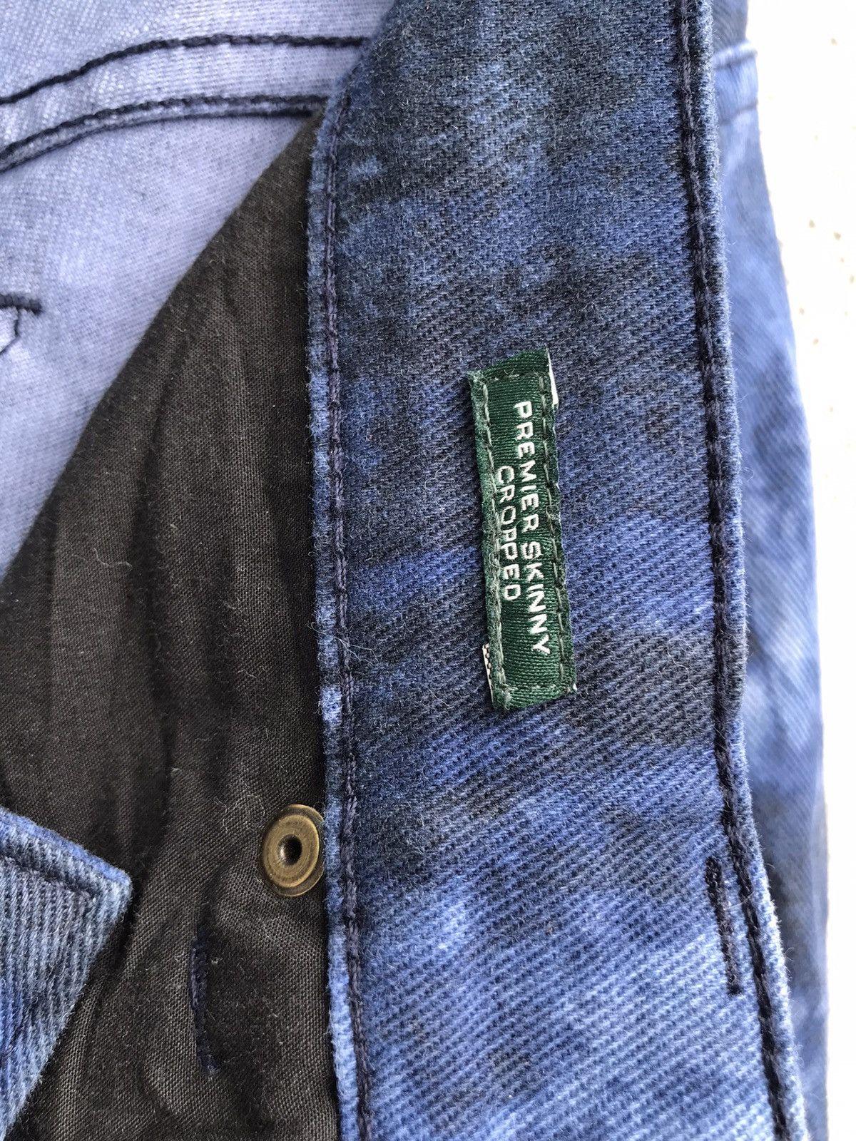 Lauren Ralph Lauren LAUREN Ralph Lauren Bleach Skinny Denim Jeans Size 29" - 10 Thumbnail