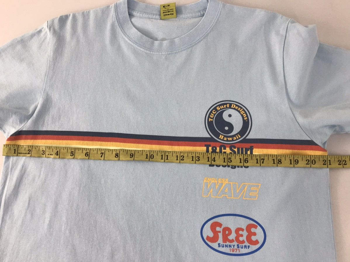 Japanese Brand T&Surf Surf Hawaii Design Tee Size US L / EU 52-54 / 3 - 10 Thumbnail