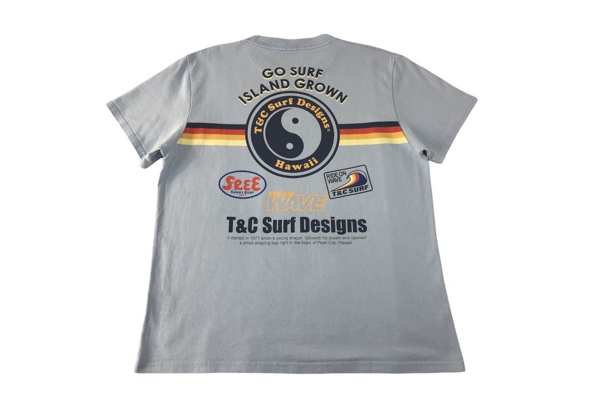 Japanese Brand T&Surf Surf Hawaii Design Tee Size US L / EU 52-54 / 3 - 2 Thumbnail