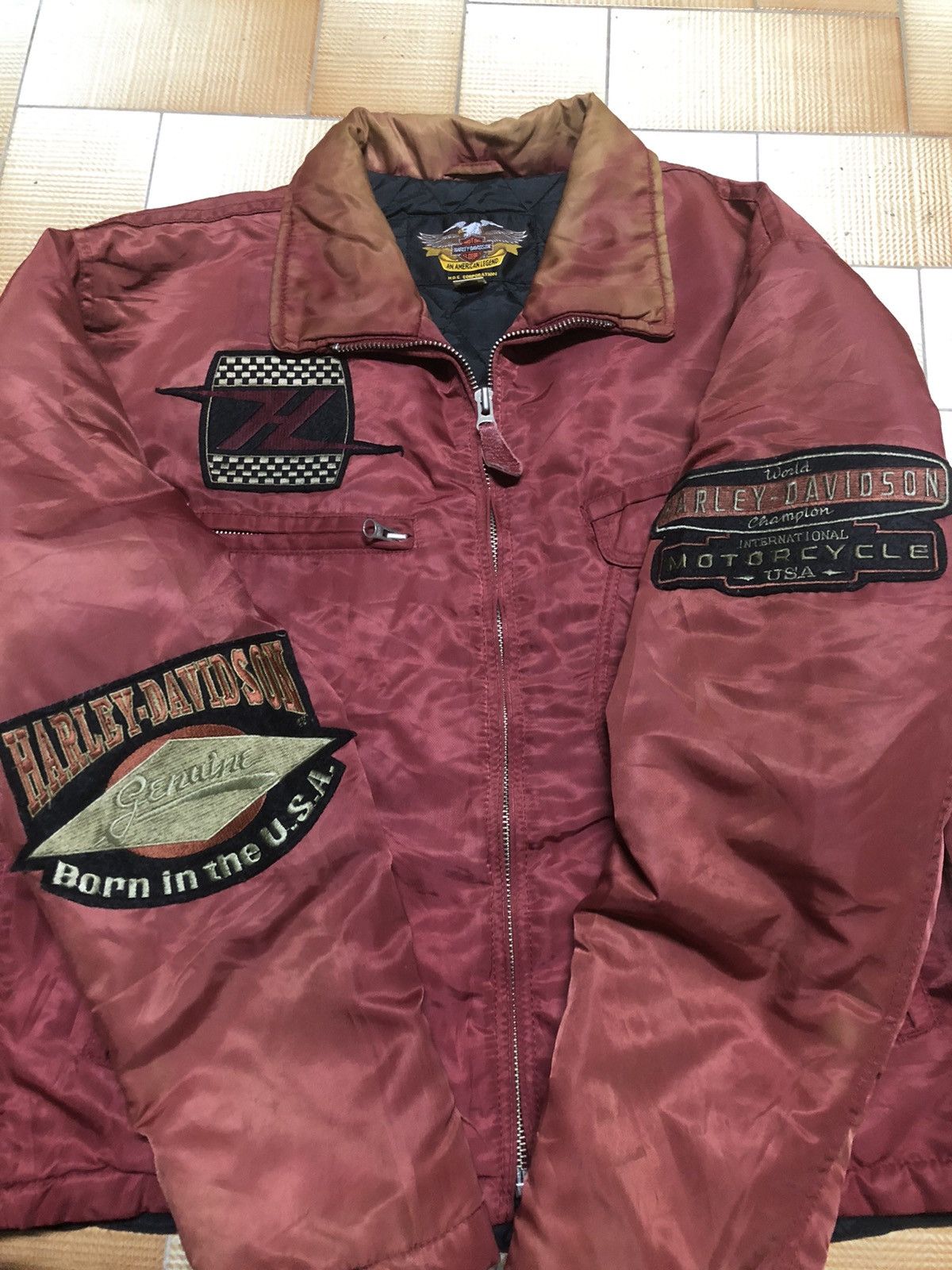 Harley Davidson 🏴VINTAGE SALE🔥MILWAUKEE WI American HARLEY DAVIDSON Size US M / EU 48-50 / 2 - 8 Thumbnail