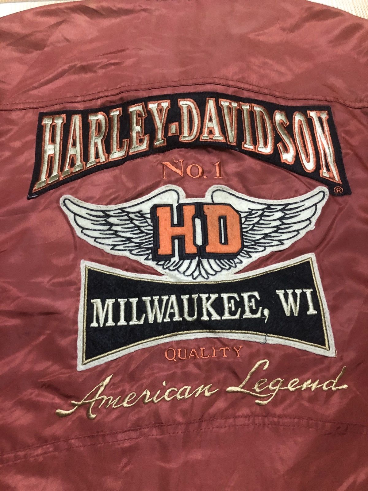 Harley Davidson 🏴VINTAGE SALE🔥MILWAUKEE WI American HARLEY DAVIDSON Size US M / EU 48-50 / 2 - 5 Thumbnail