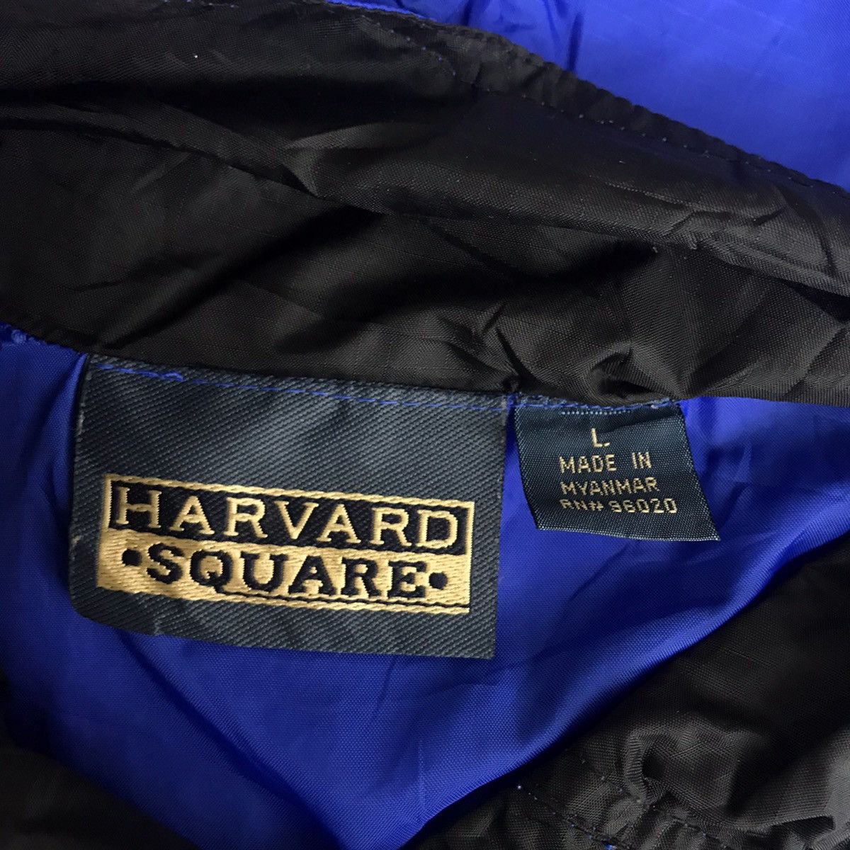 Vintage SCHWAN'S CHAMPIONSHIP ACTION 2002 Oversize Blue BomberJacket Size US L / EU 52-54 / 3 - 5 Thumbnail