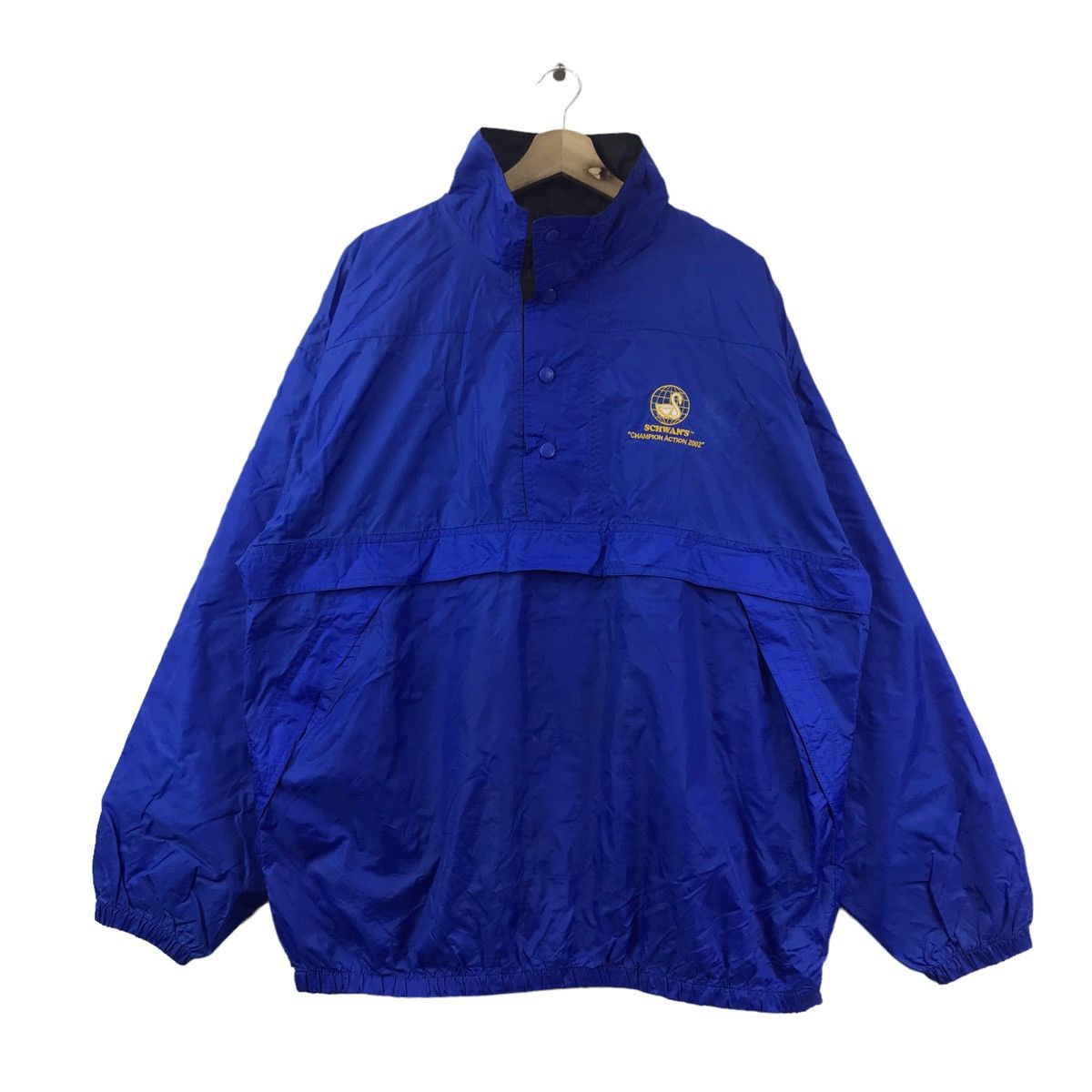 SCHWAN'S CHAMPIONSHIP ACTION 2002 Oversize Blue BomberJacket