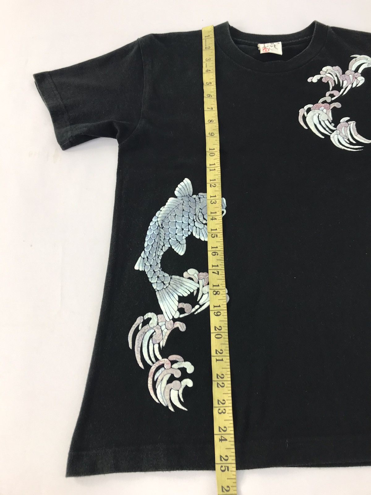 Japanese Brand Vintage Koi Fish Paisley Art Design Tee Size US S / EU 44-46 / 1 - 11 Thumbnail