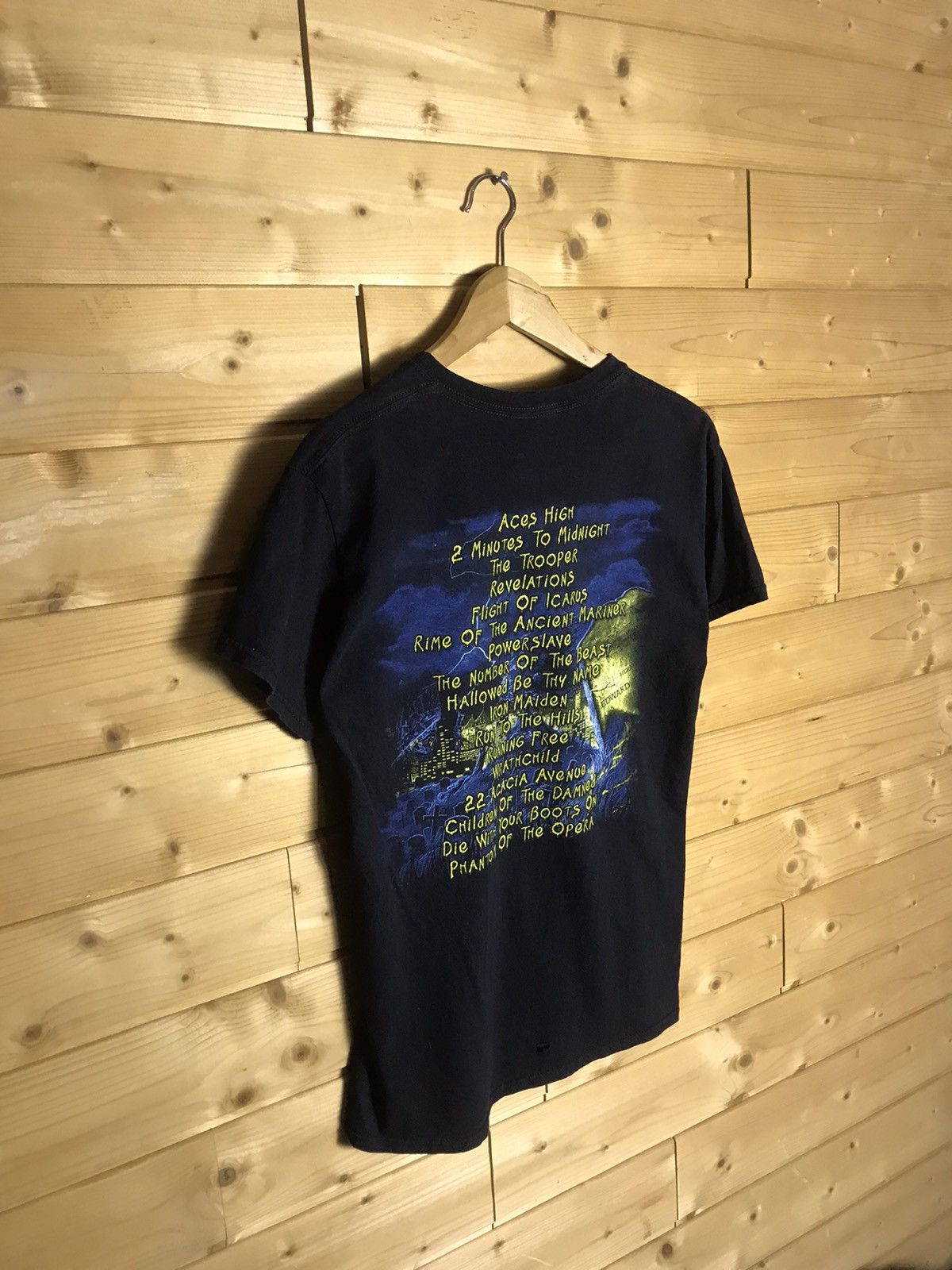 Vintage Iron Maiden band t-shirt Size US M / EU 48-50 / 2 - 8 Thumbnail