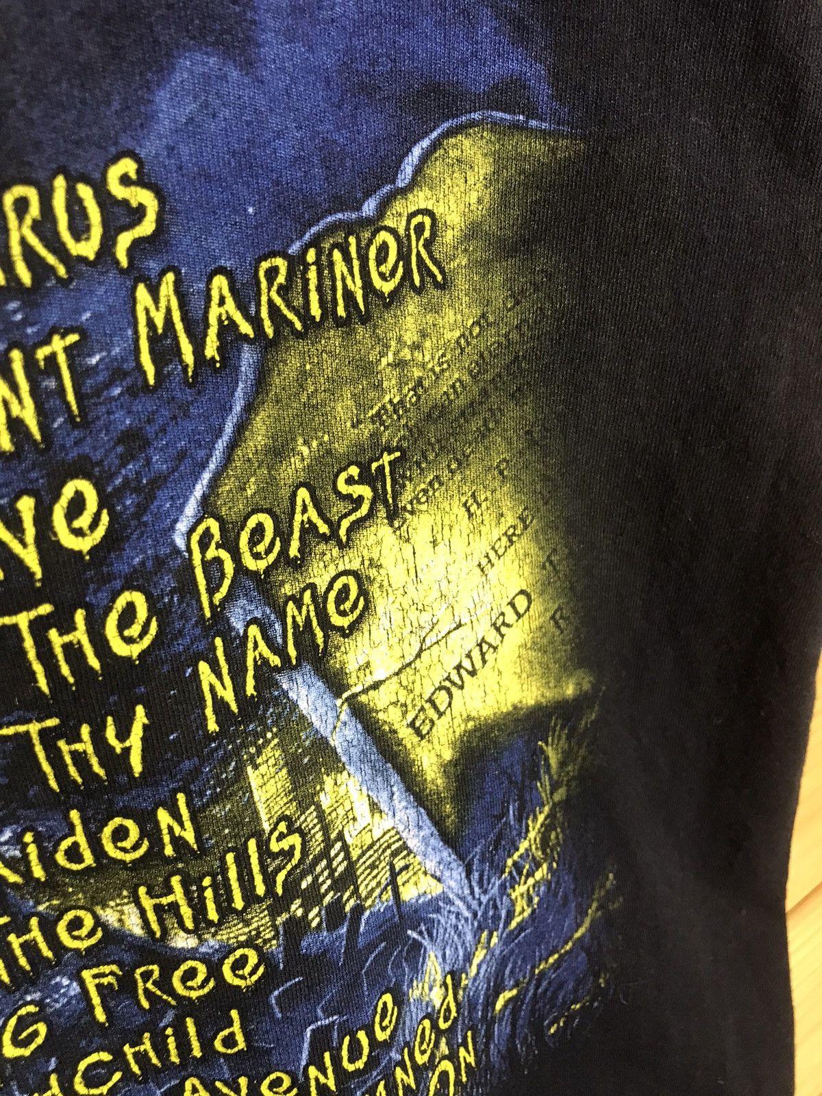 Vintage Iron Maiden band t-shirt Size US M / EU 48-50 / 2 - 10 Thumbnail