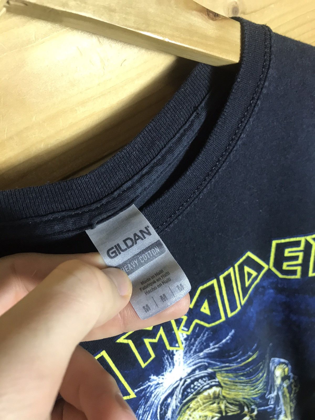 Vintage Iron Maiden band t-shirt Size US M / EU 48-50 / 2 - 7 Thumbnail