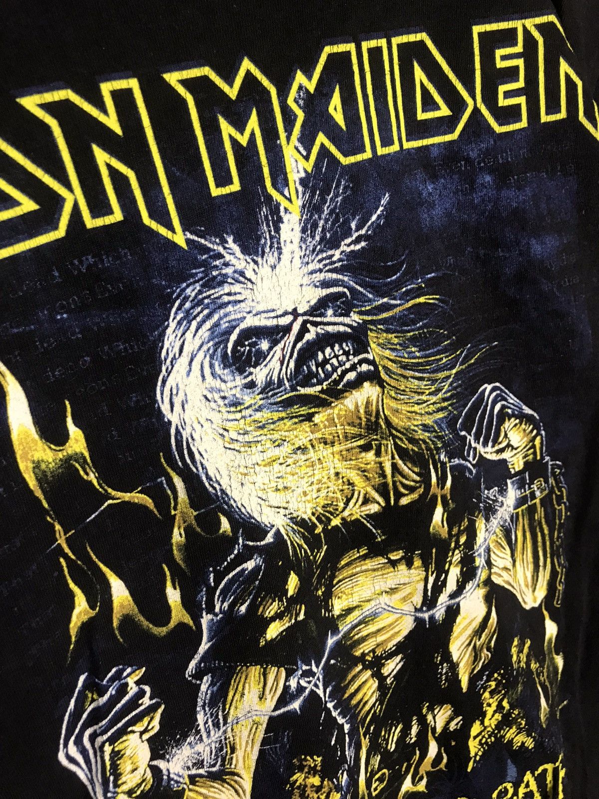 Vintage Iron Maiden band t-shirt Size US M / EU 48-50 / 2 - 4 Thumbnail