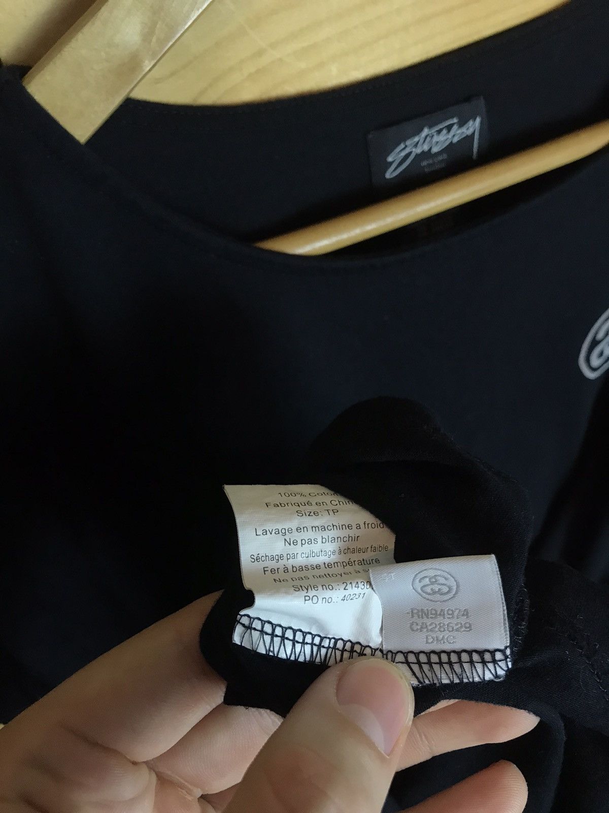 Stussy Rare Stussy reflective logo long shirt Size XS / US 0-2 / IT 36-38 - 9 Thumbnail