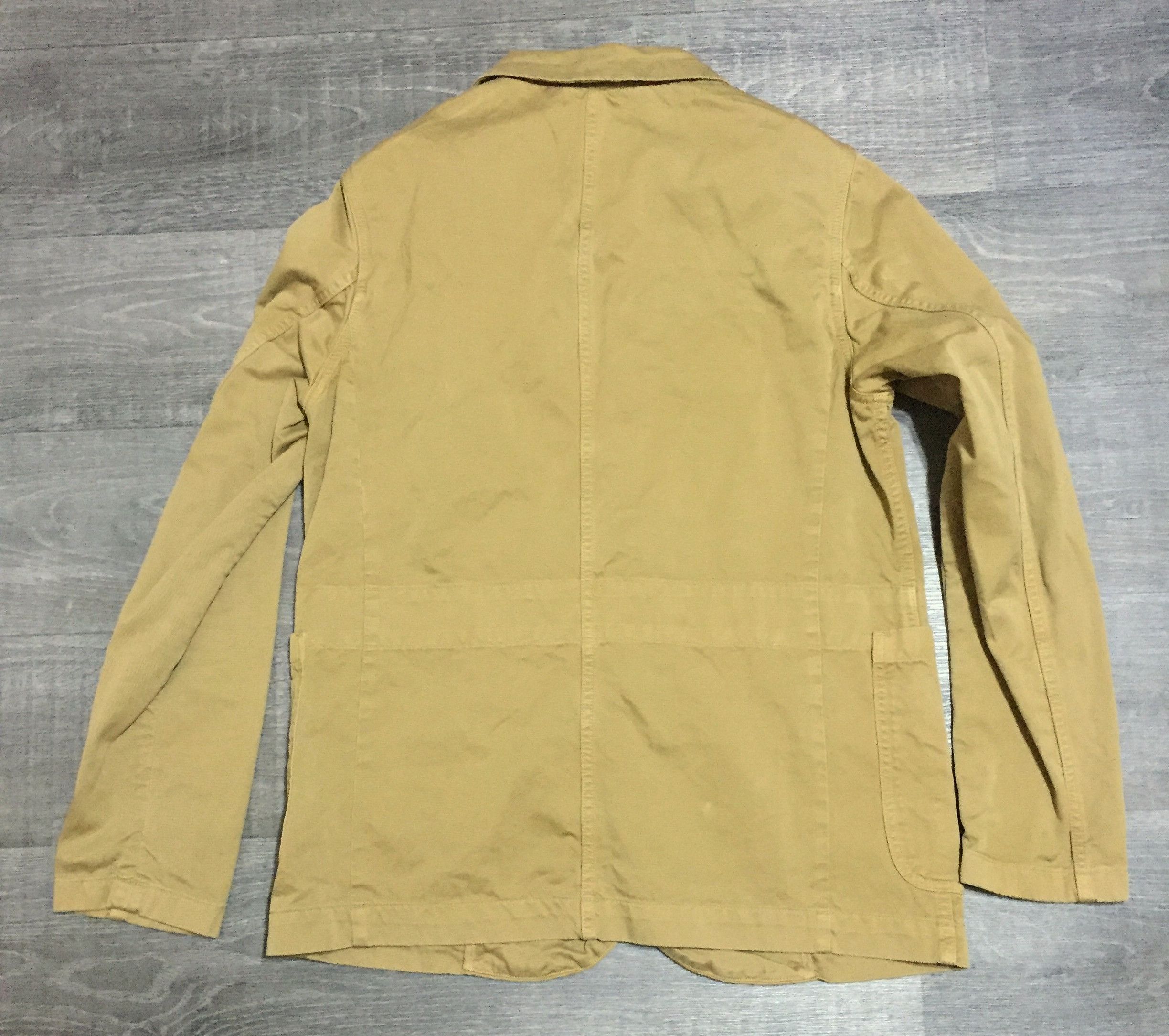 Albam Albam 3 Pocket Buttons Sand Cotton Jacket Blazer Size US M / EU 48-50 / 2 - 3 Thumbnail