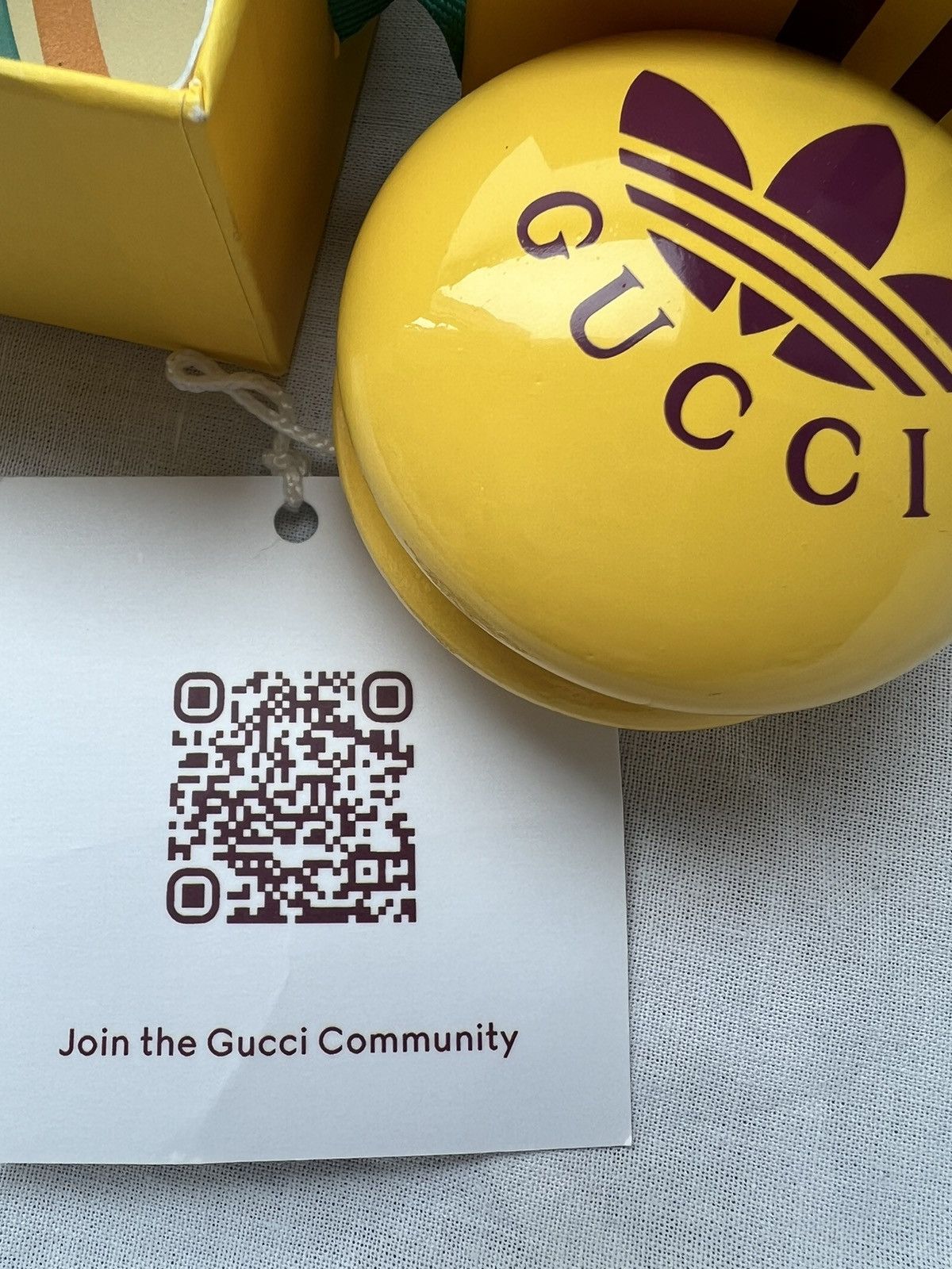 Adidas × Gucci Gucci x Adidas collaboration limited Yo-Yo yoyo Size ONE SIZE - 5 Thumbnail