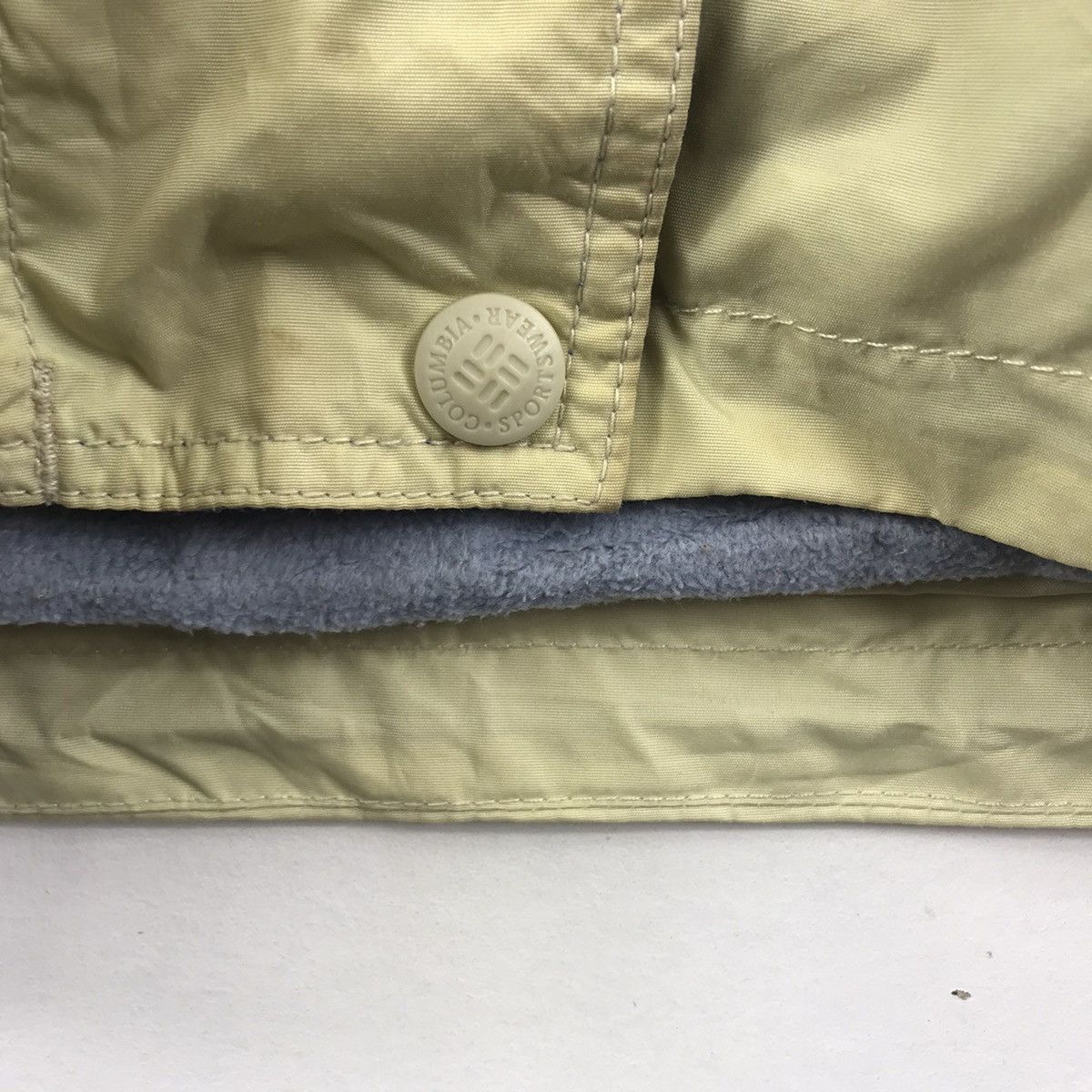 Columbia COLUMBIA SPORT Ski Embroidered Logo Beige Bomber Jacket Size US M / EU 48-50 / 2 - 4 Thumbnail