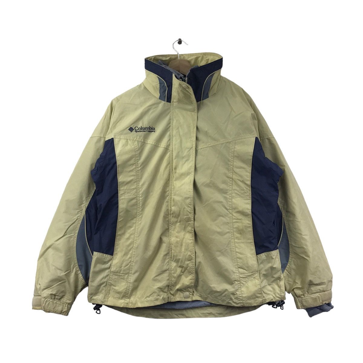 Columbia COLUMBIA SPORT Ski Embroidered Logo Beige Bomber Jacket Size US M / EU 48-50 / 2 - 1 Thumbnail