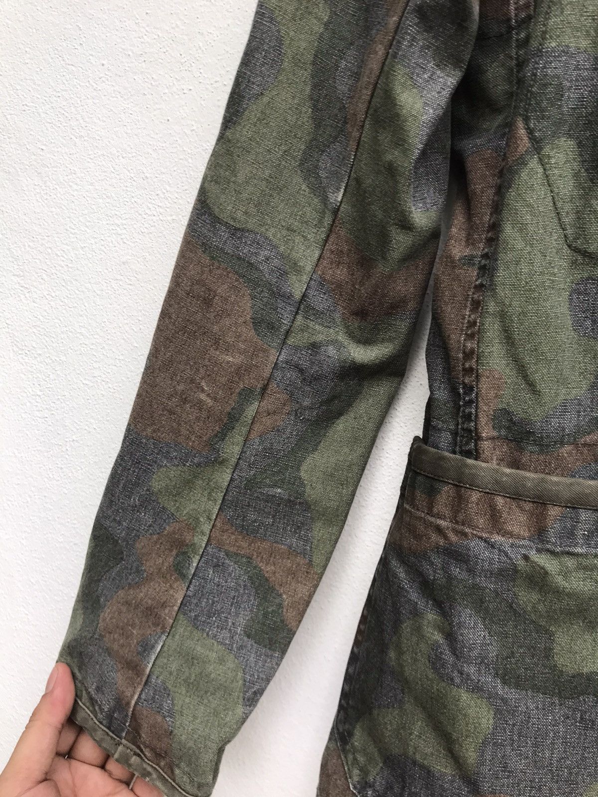 DENHAM × Japanese Brand Camo Denham the Jeanmaker Japan Chore Jacket Size US XS / EU 42 / 0 - 15 Thumbnail