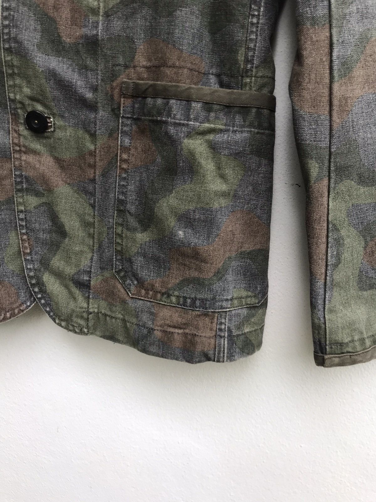 DENHAM × Japanese Brand Camo Denham the Jeanmaker Japan Chore Jacket Size US XS / EU 42 / 0 - 7 Thumbnail