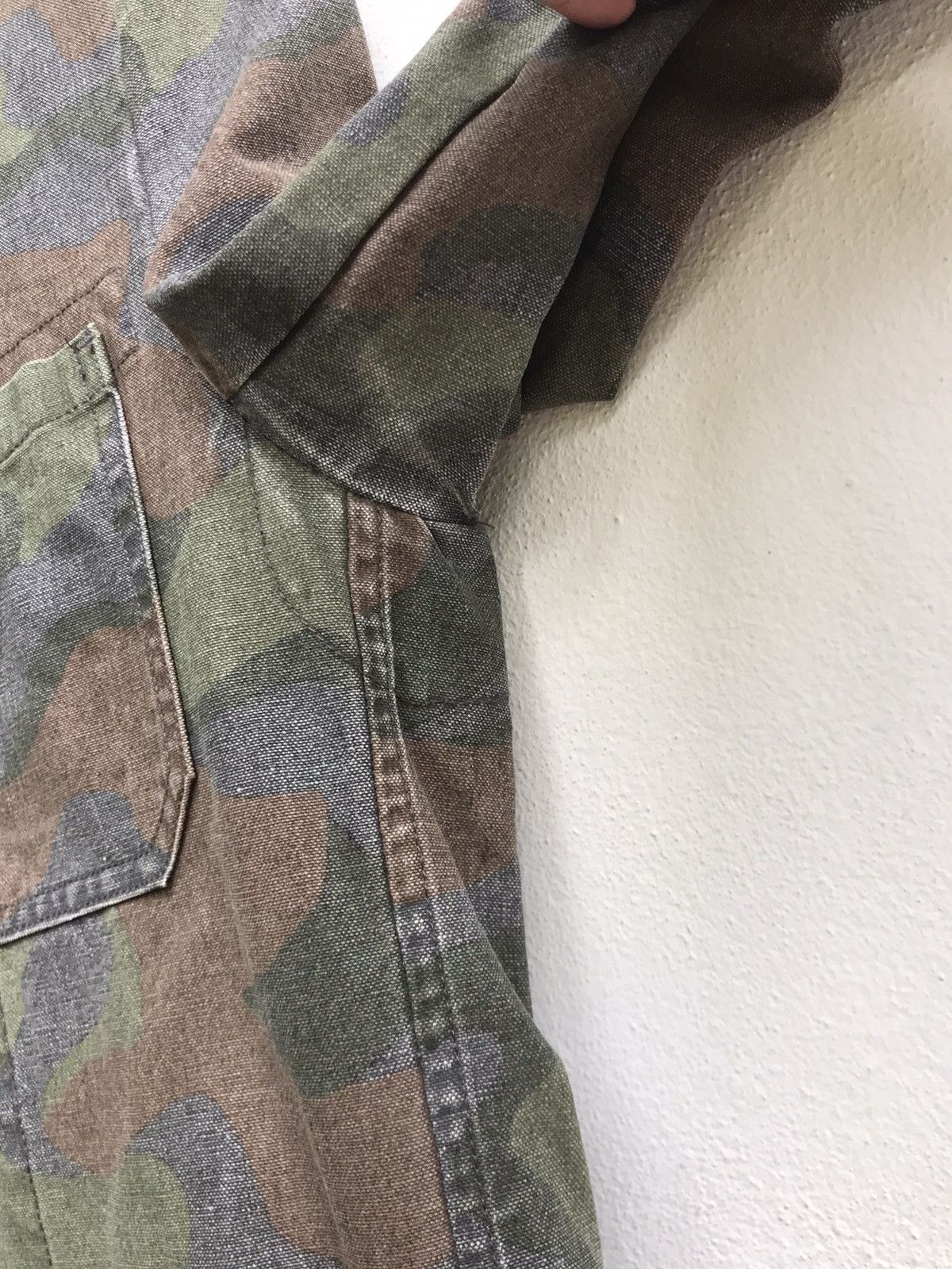 DENHAM × Japanese Brand Camo Denham the Jeanmaker Japan Chore Jacket Size US XS / EU 42 / 0 - 13 Thumbnail