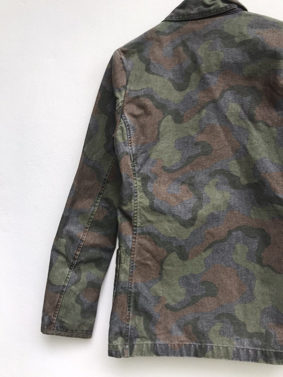 DENHAM × Japanese Brand Camo Denham the Jeanmaker Japan Chore Jacket Size US XS / EU 42 / 0 - 9 Thumbnail