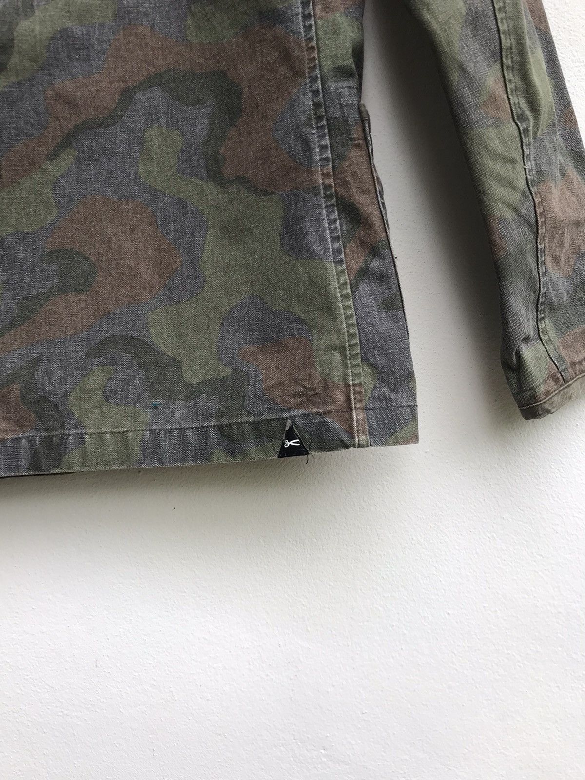 DENHAM × Japanese Brand Camo Denham the Jeanmaker Japan Chore Jacket Size US XS / EU 42 / 0 - 10 Thumbnail