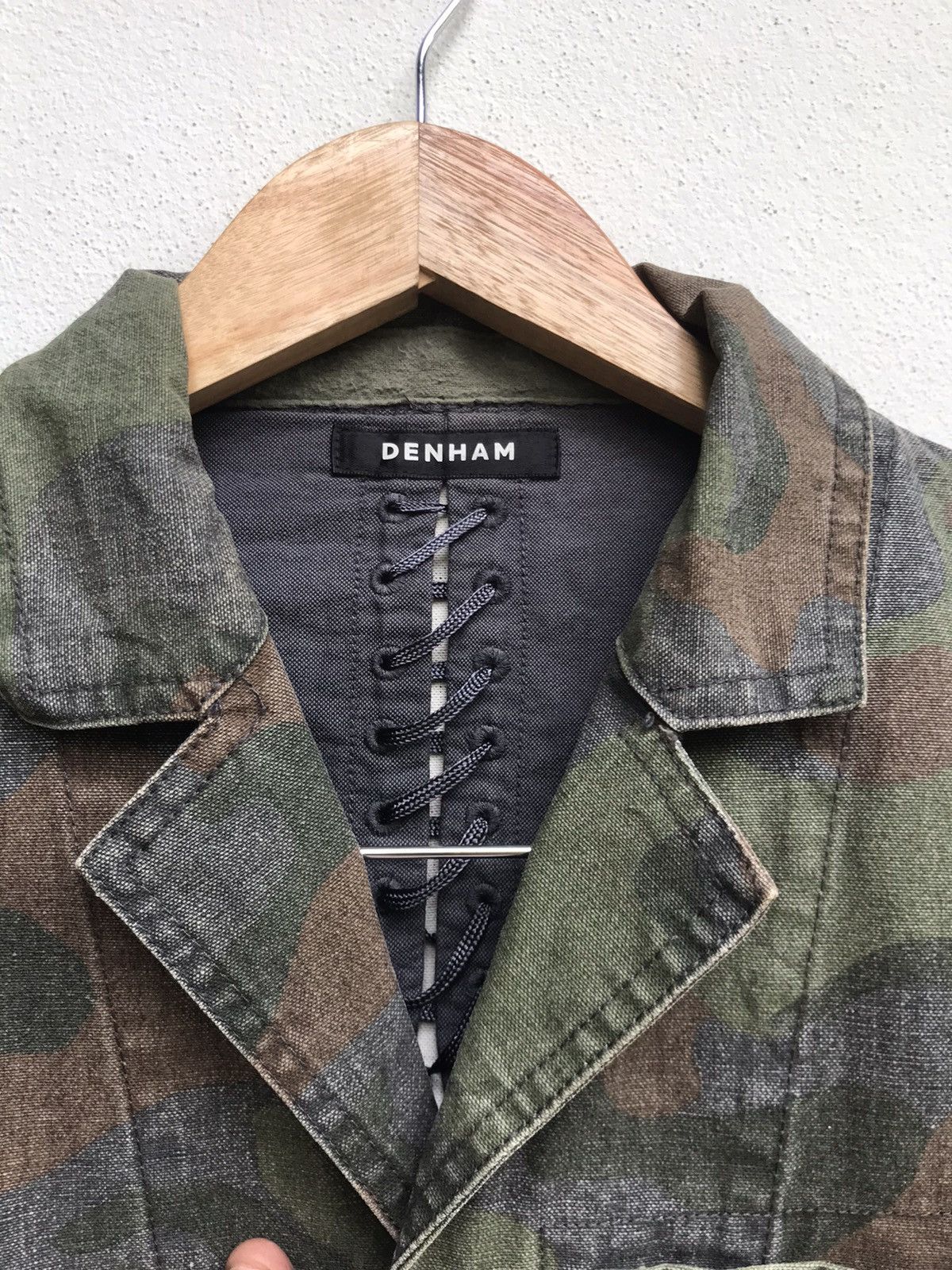 DENHAM × Japanese Brand Camo Denham the Jeanmaker Japan Chore Jacket Size US XS / EU 42 / 0 - 6 Thumbnail