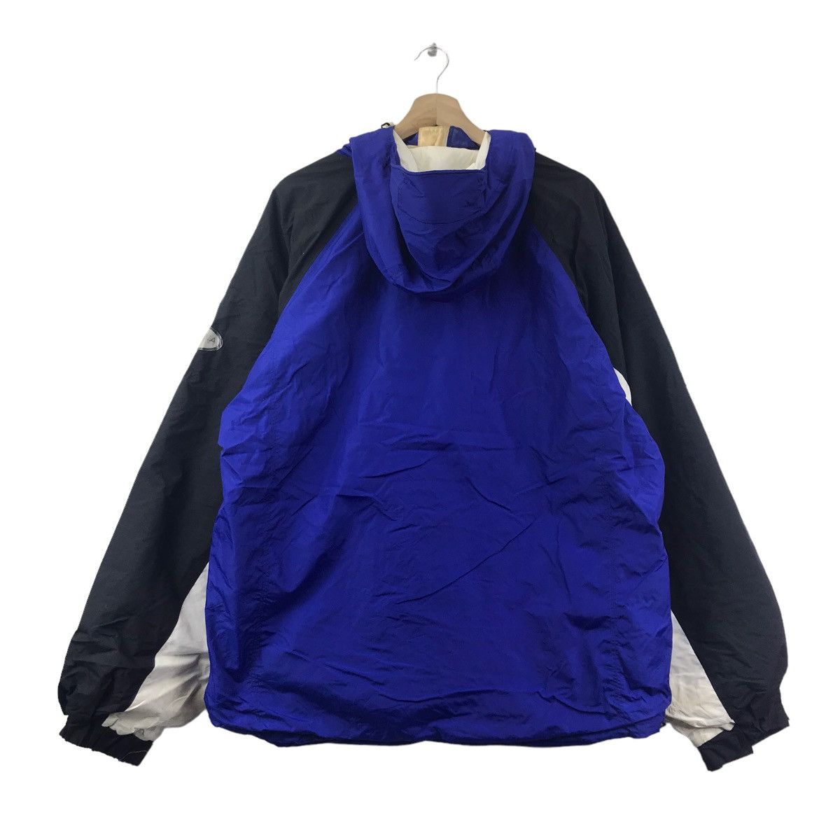 Columbia COLUMBIA SPORT Ski Embroidered Logo Blue Hooded BomberJacket Size US L / EU 52-54 / 3 - 9 Thumbnail