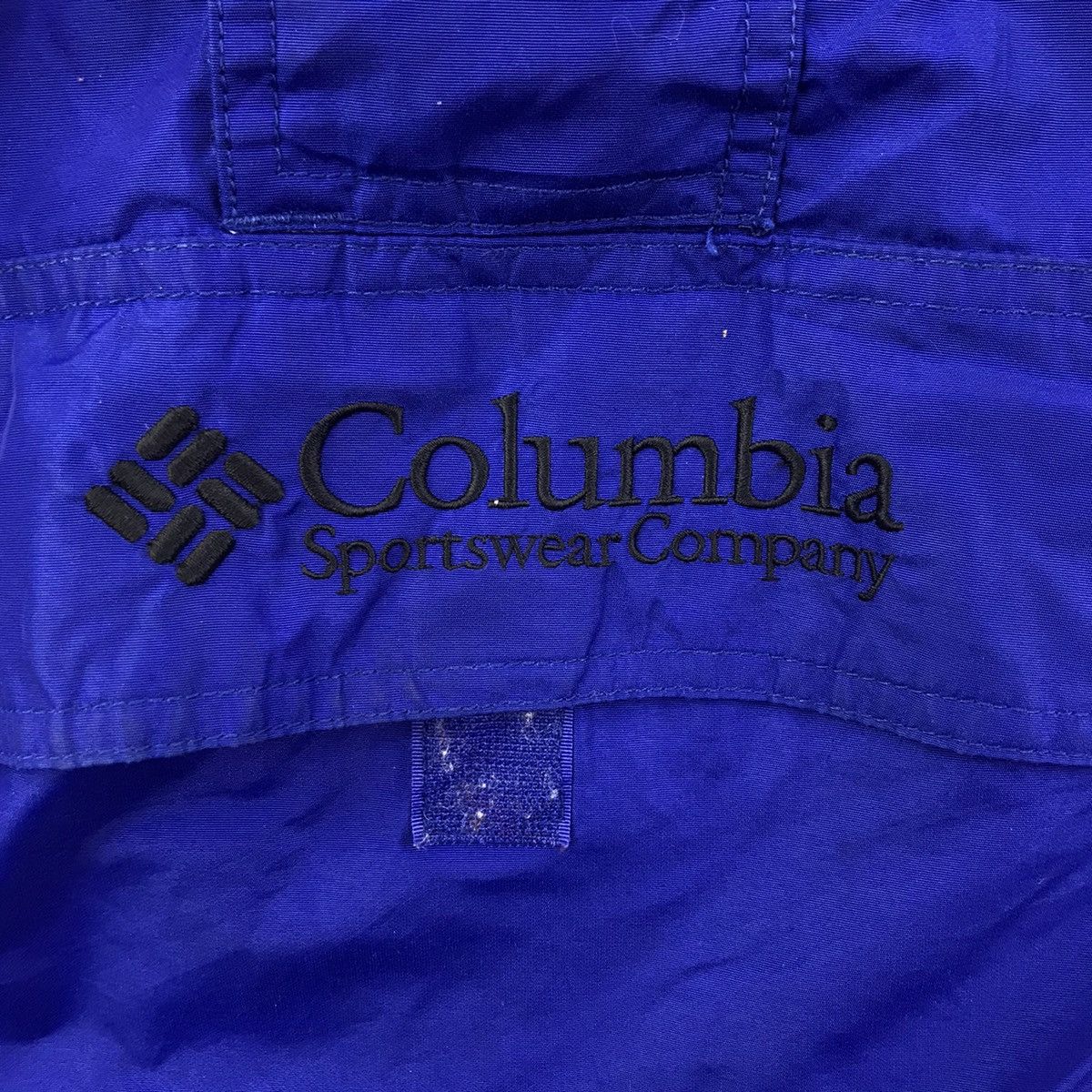 Columbia COLUMBIA SPORT Ski Embroidered Logo Blue Hooded BomberJacket Size US L / EU 52-54 / 3 - 3 Thumbnail