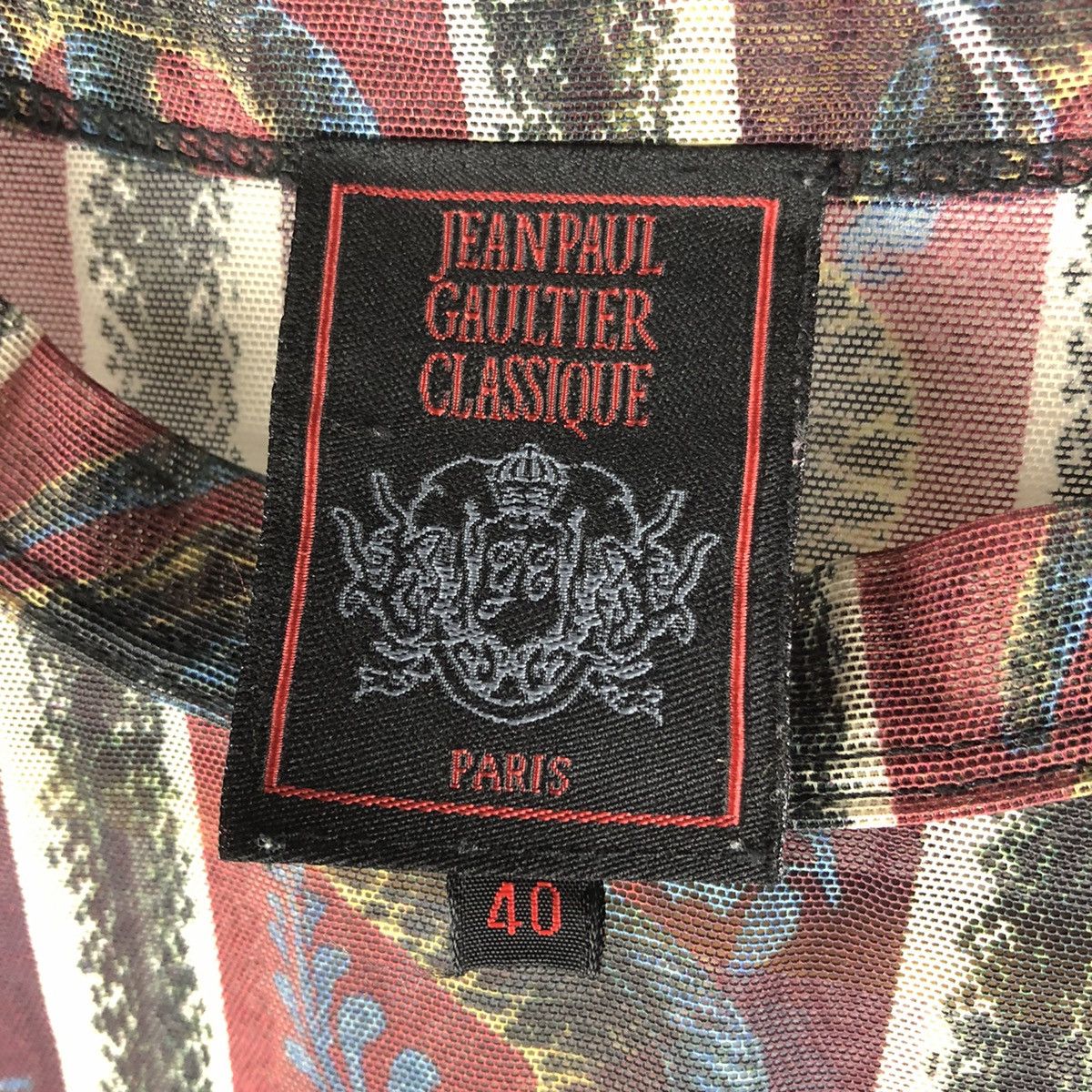 Jean Paul Gaultier Archive Vintage Jean Paul Gaultier Classique Mesh Tops Size S / US 4 / IT 40 - 10 Thumbnail