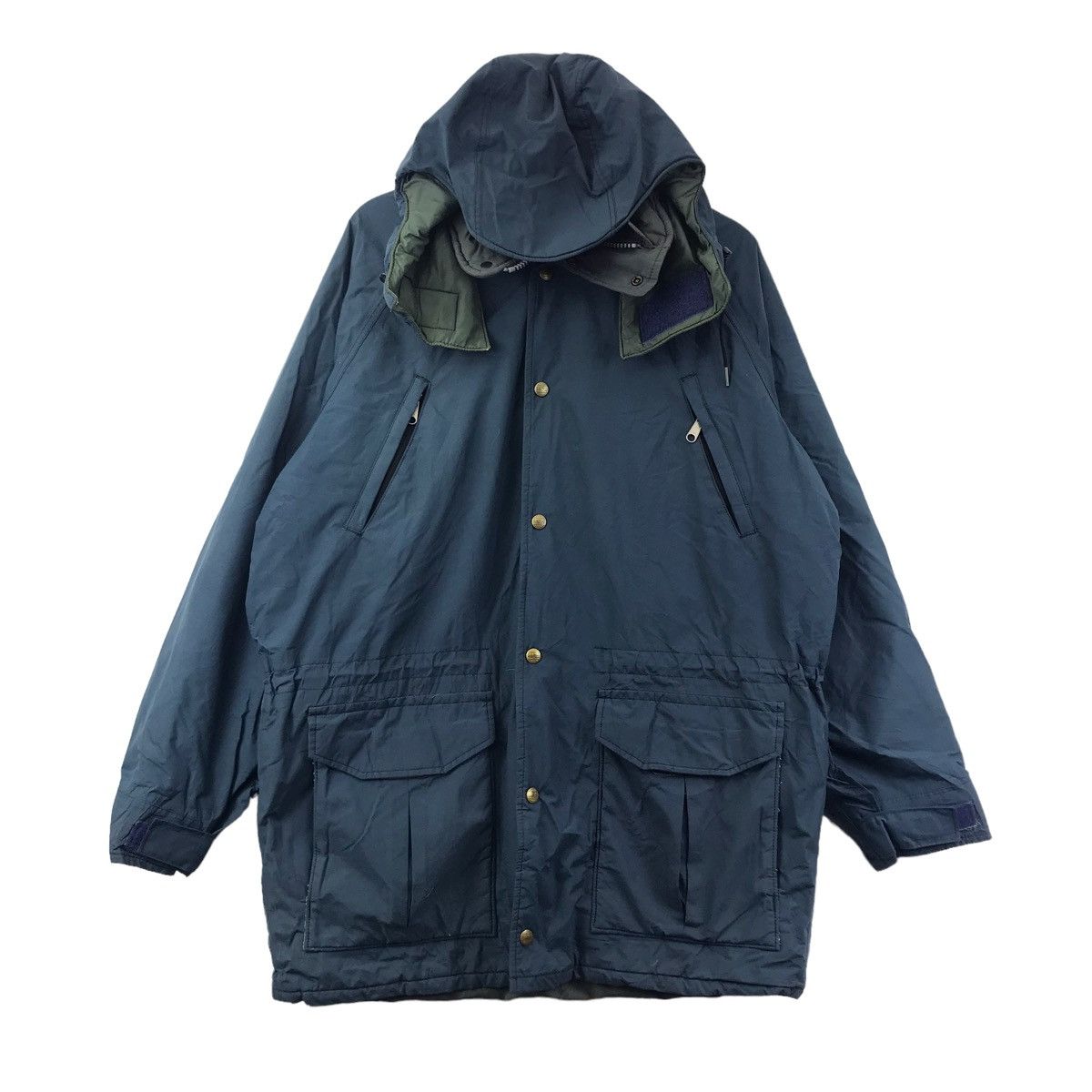 L.L. Bean Vintage 90s LL BEAN USA Outdoor Fishing Hiking Hoodie Jacket Size US XXL / EU 58 / 5 - 1 Thumbnail