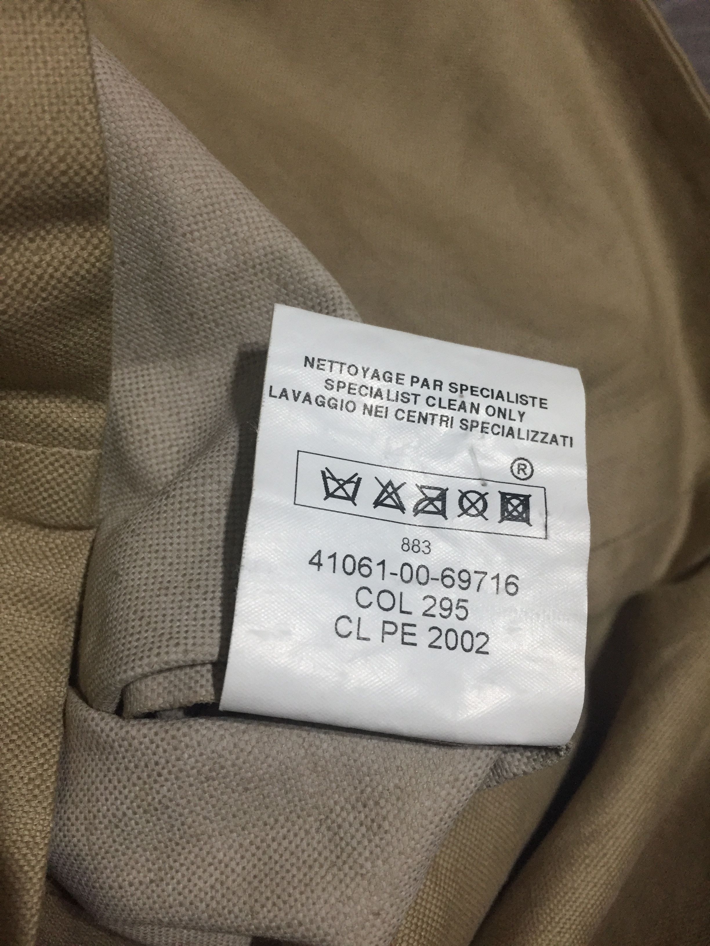 Moncler Grenoble Women's Moncler Vintage Beige Formal Cotton Linen Zip Vest Size S / US 4 / IT 40 - 9 Thumbnail