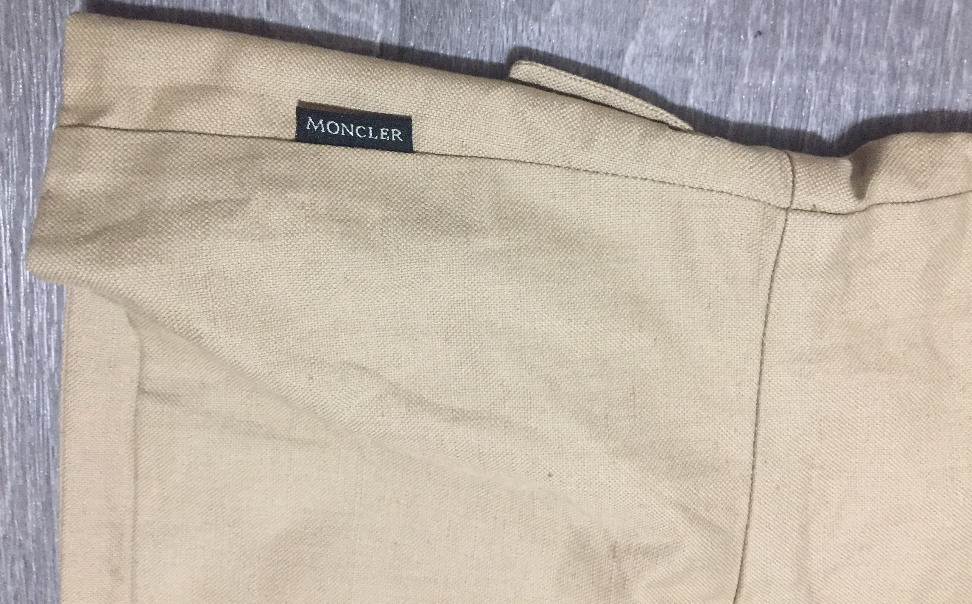Moncler Grenoble Women's Moncler Vintage Beige Formal Cotton Linen Zip Vest Size S / US 4 / IT 40 - 7 Thumbnail