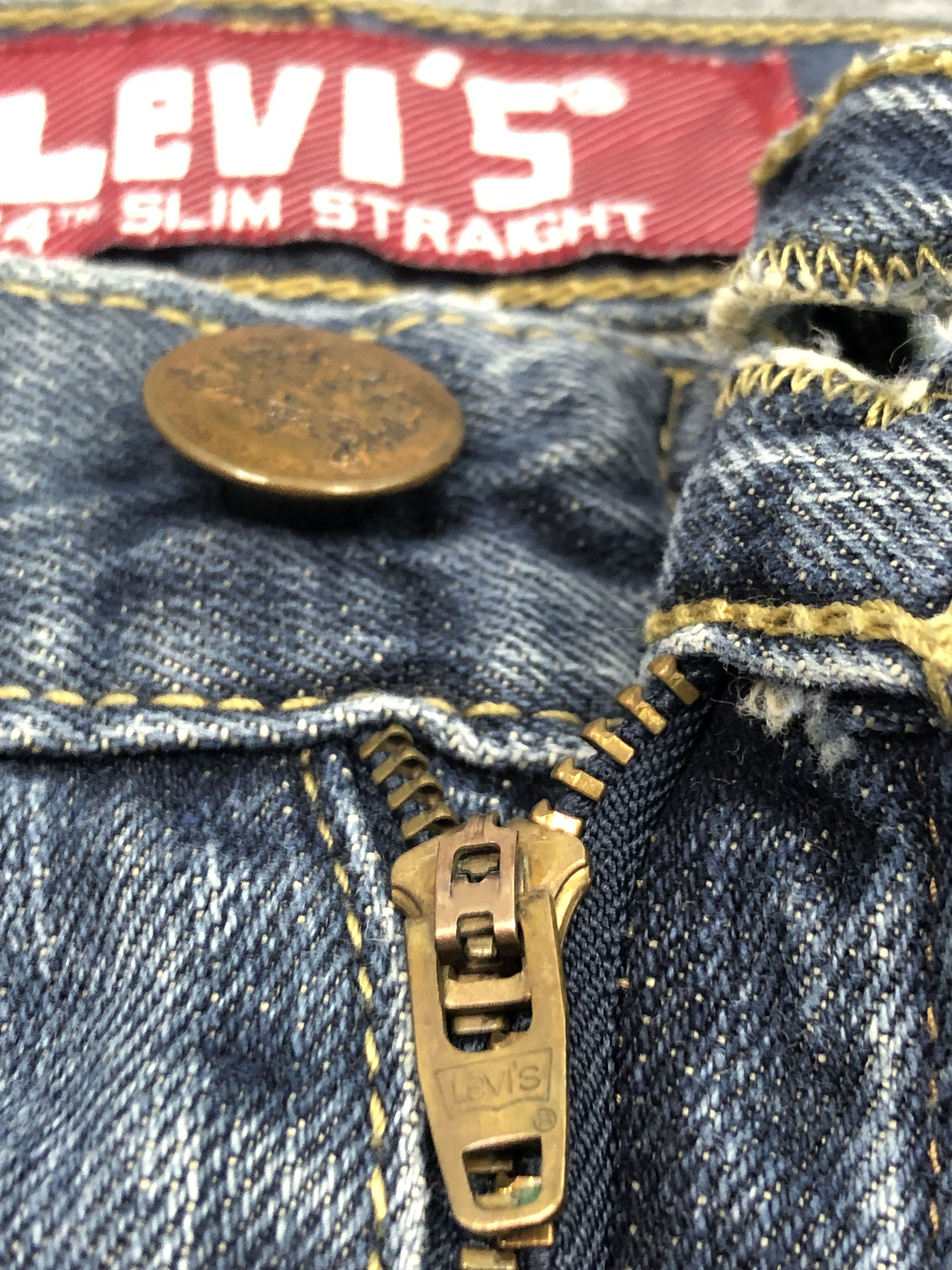 Levi's Vintage Levis 514 Blue Denim Jeans DP0319 Size US 26 / EU 42 - 8 Thumbnail