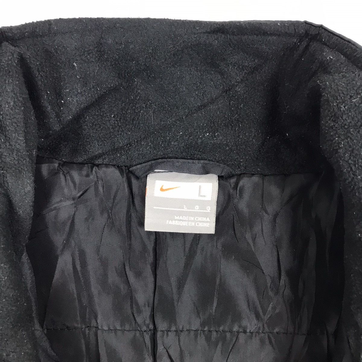 Nike × Vintage Vintage Nike Big Swoosh Zipper Jacket Size US L / EU 52-54 / 3 - 9 Thumbnail