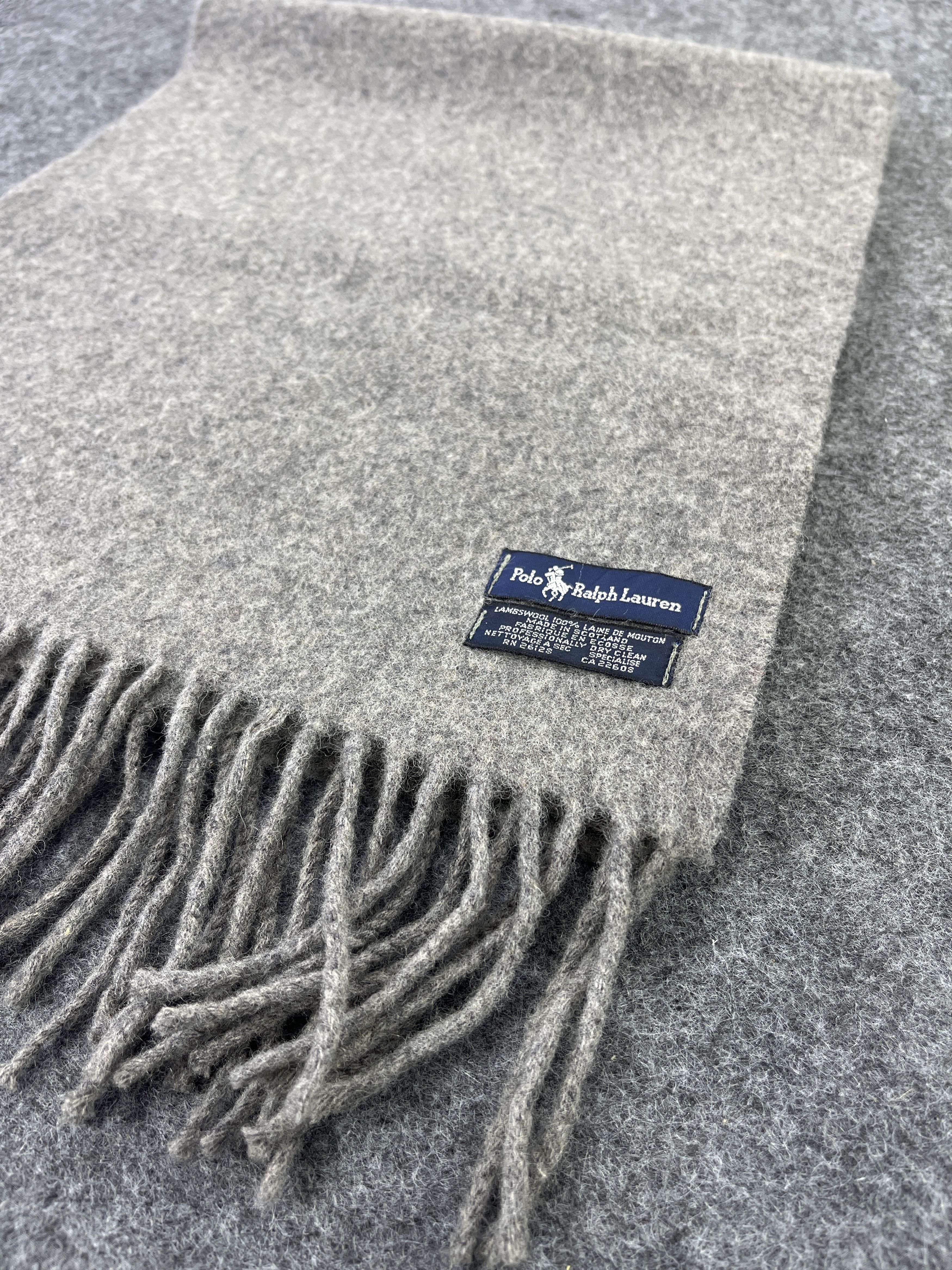 Polo Ralph Lauren × Vintage POLO RALPH LAUREN SCARVES / MUFFLER / NECKWEAR T293 Size ONE SIZE - 5 Thumbnail