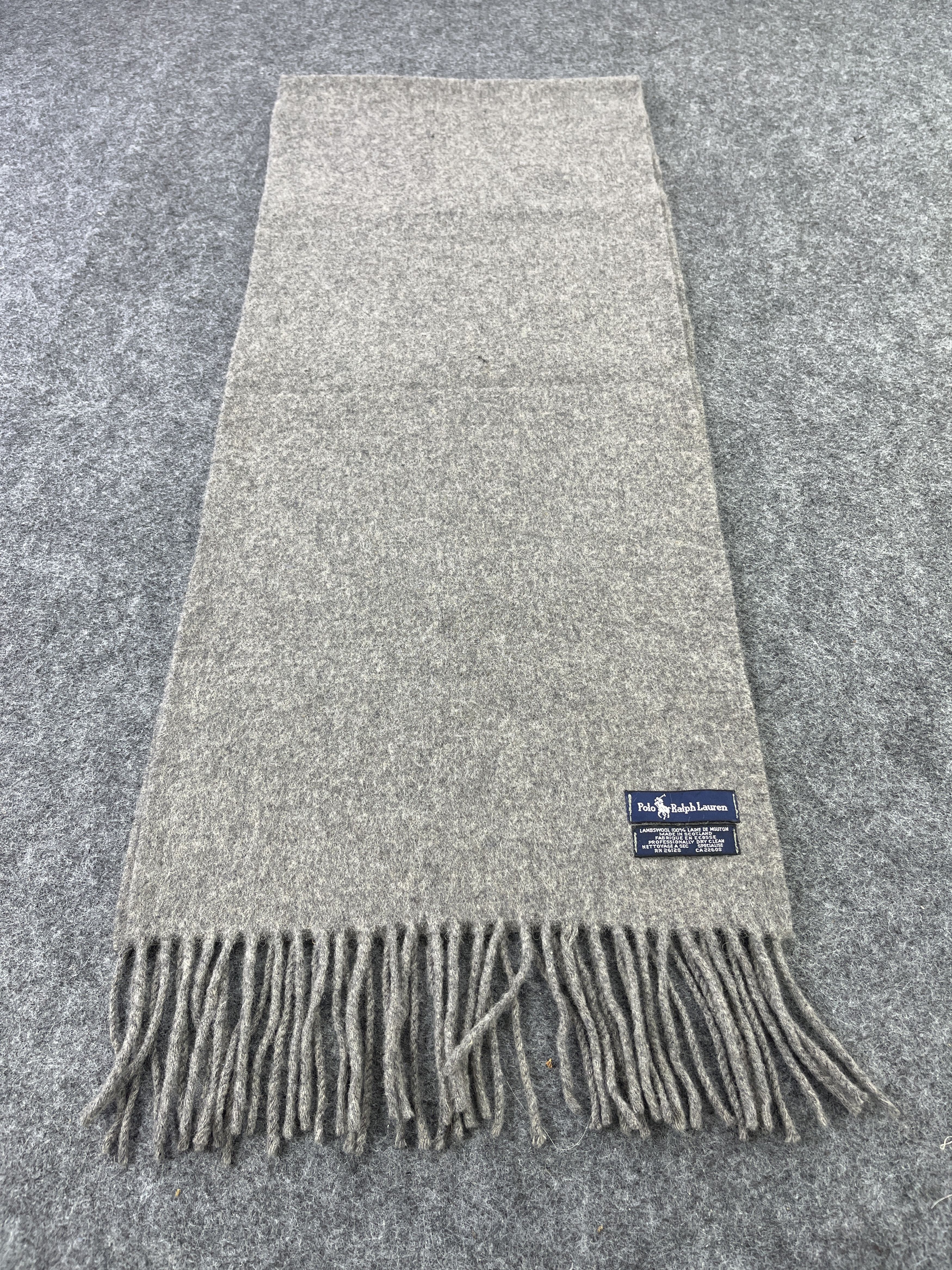 Polo Ralph Lauren × Vintage POLO RALPH LAUREN SCARVES / MUFFLER / NECKWEAR T293 Size ONE SIZE - 2 Thumbnail