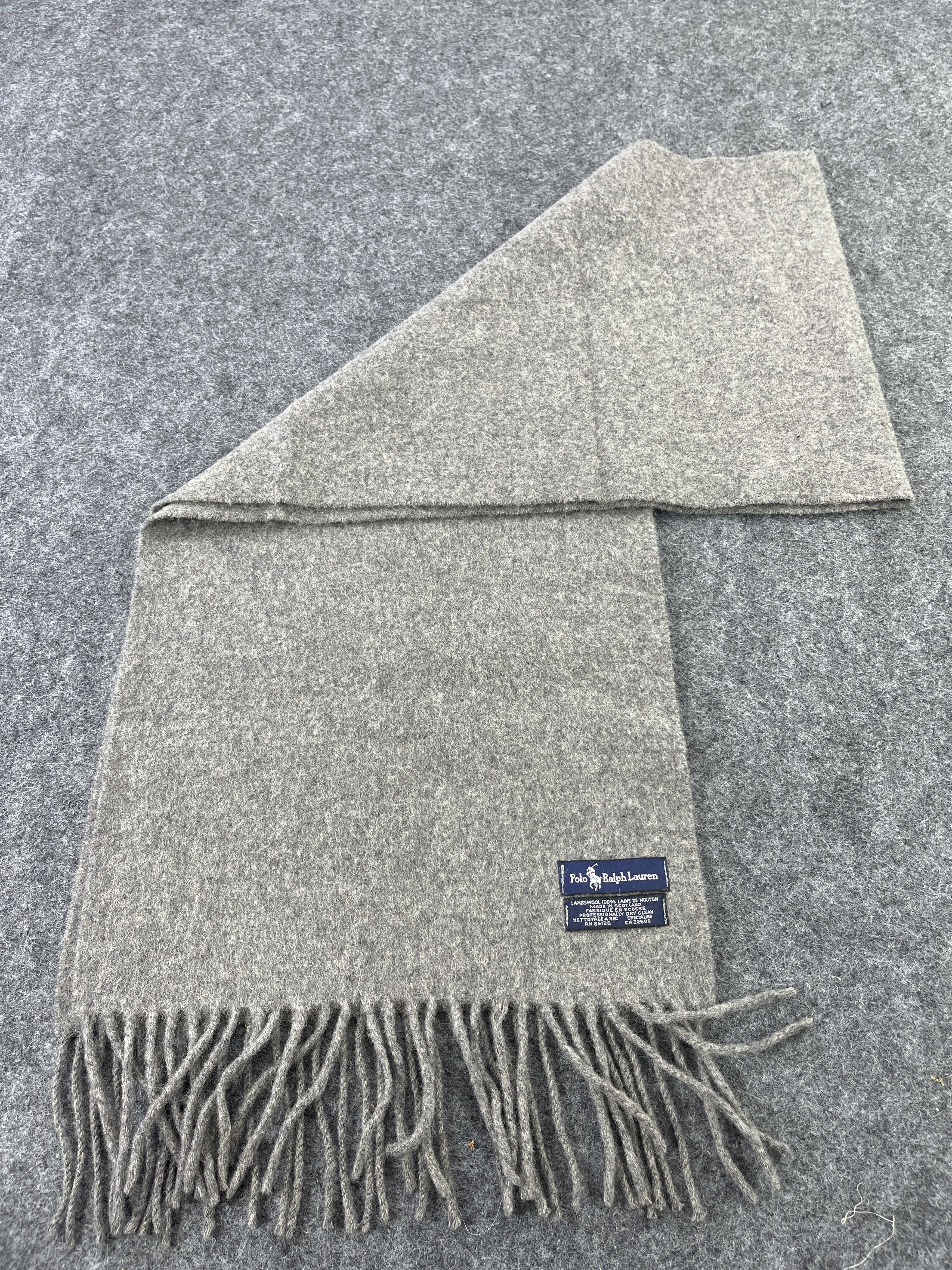 Polo Ralph Lauren × Vintage POLO RALPH LAUREN SCARVES / MUFFLER / NECKWEAR T293 Size ONE SIZE - 3 Thumbnail