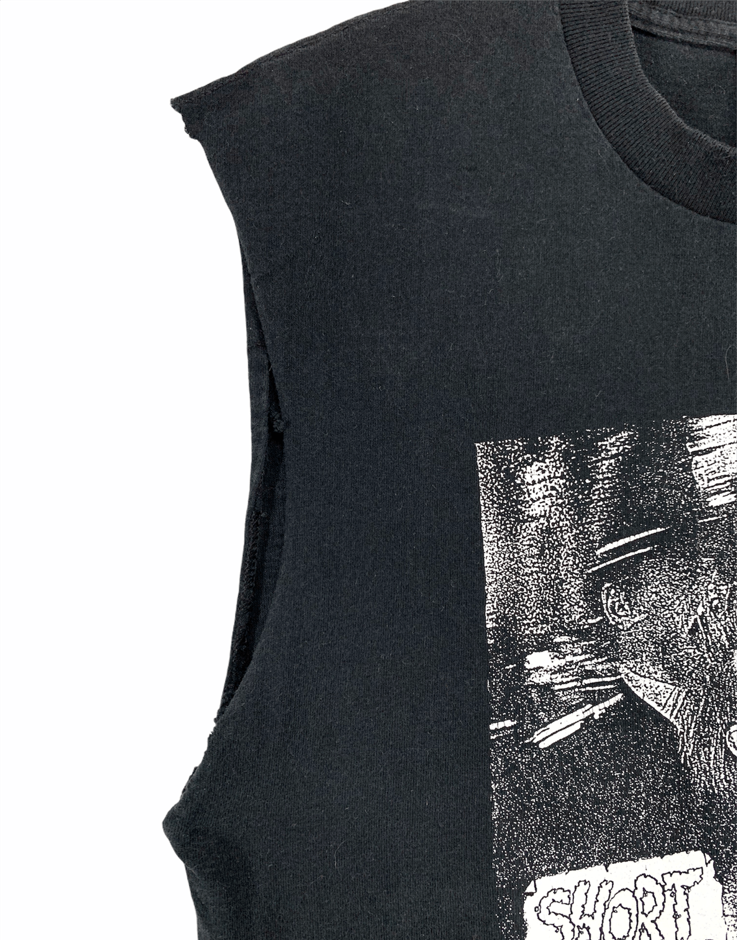Band Tees × Vintage Chaos UK short sharp shock vtg 90s sleeveless shirt Size US M / EU 48-50 / 2 - 6 Thumbnail