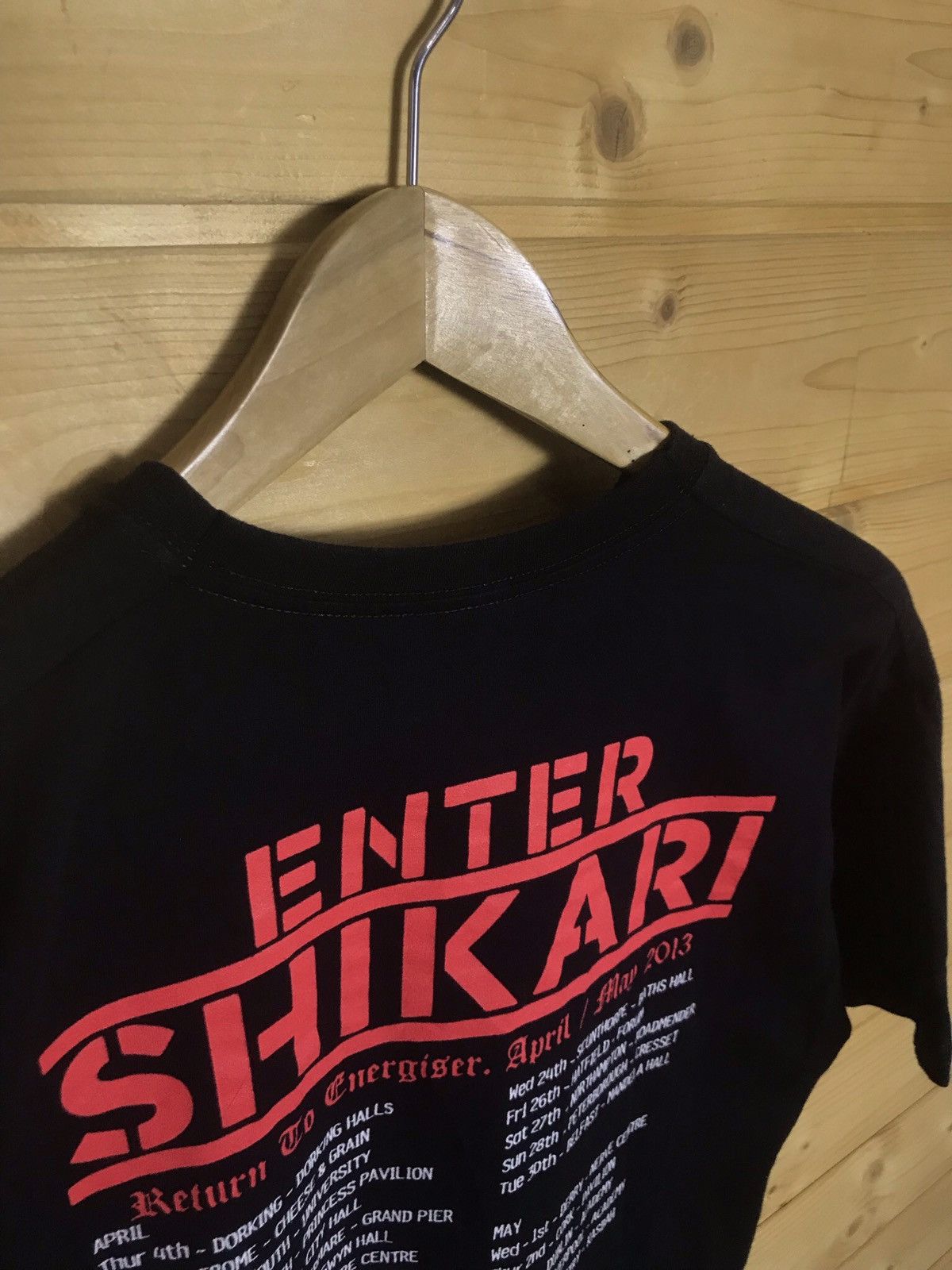 Band Tees Enter Shikari 2013 tour t-shirt Size US M / EU 48-50 / 2 - 9 Thumbnail