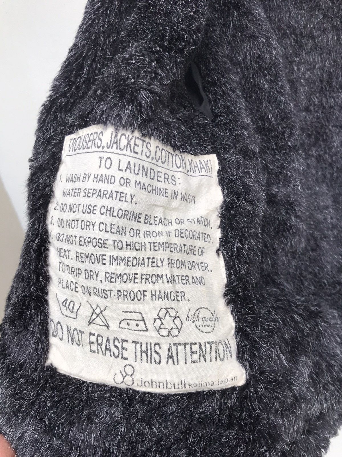 KOJIMA GENES Johnbull Kojima Genes Japan Faux Fur Heavy Jacket Size US XS / EU 42 / 0 - 23 Thumbnail