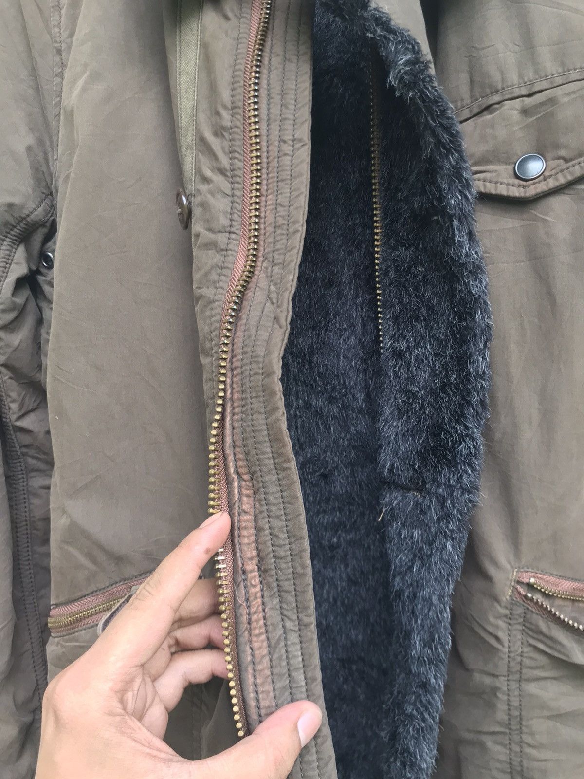 KOJIMA GENES Johnbull Kojima Genes Japan Faux Fur Heavy Jacket Size US XS / EU 42 / 0 - 19 Thumbnail