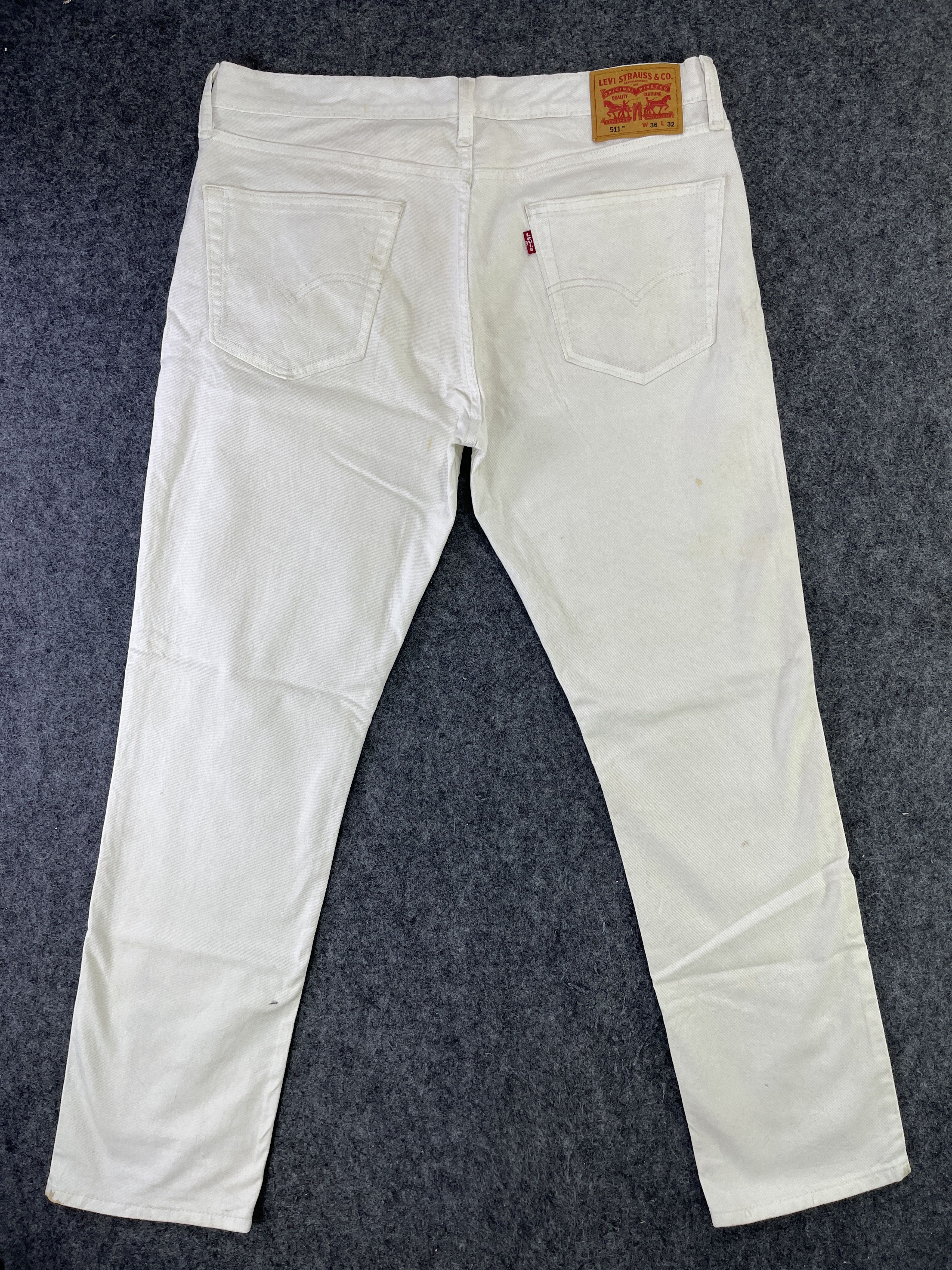 Levi's Vintage Levis 511 Painted Jeans - J841 Size US 37 - 3 Thumbnail
